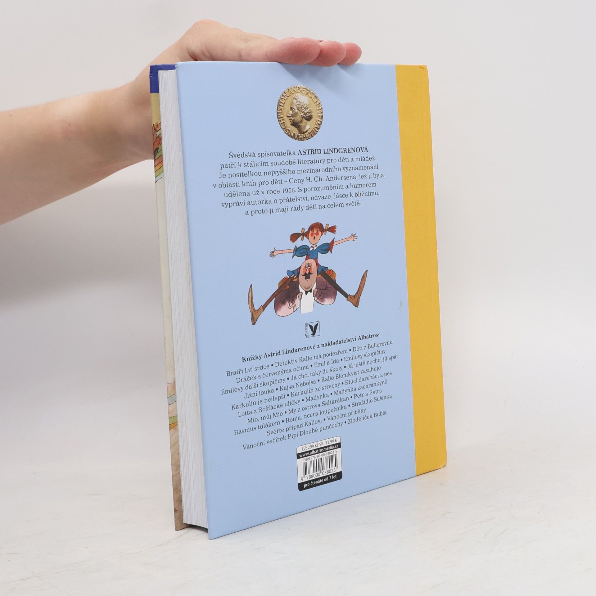 Astrid Lindgren Pipi Dlouhá punčocha