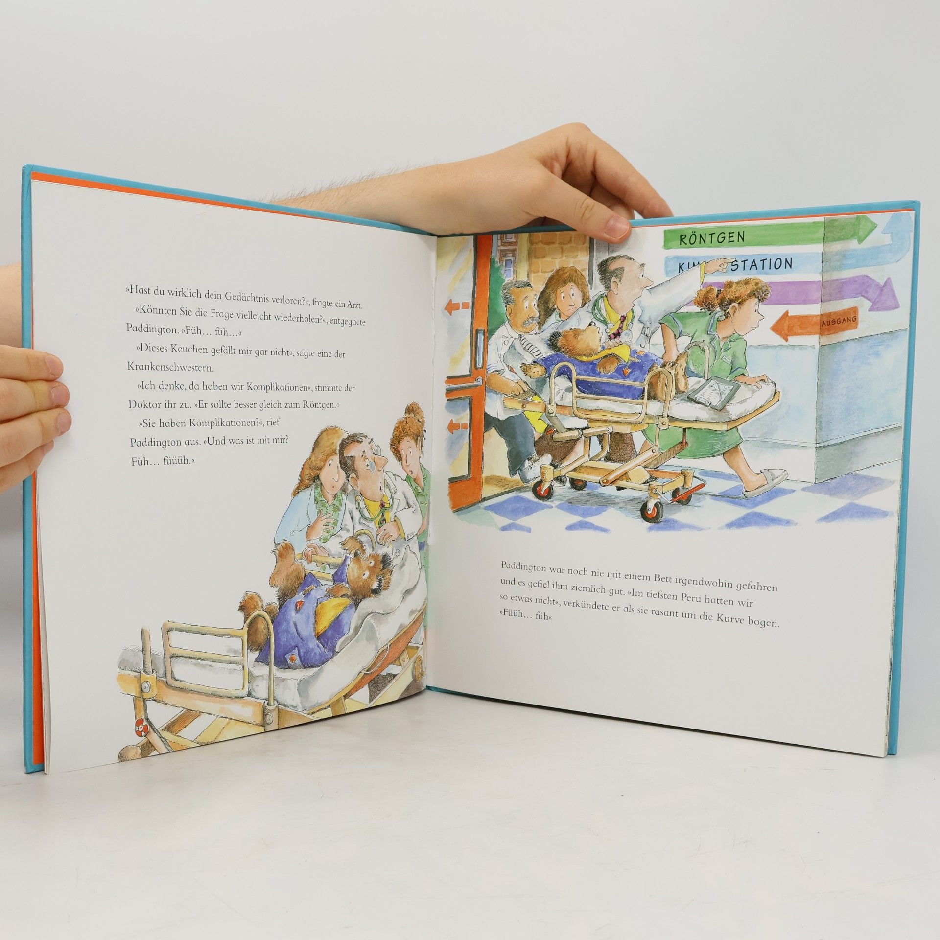 Michael Bond Paddington ist krank