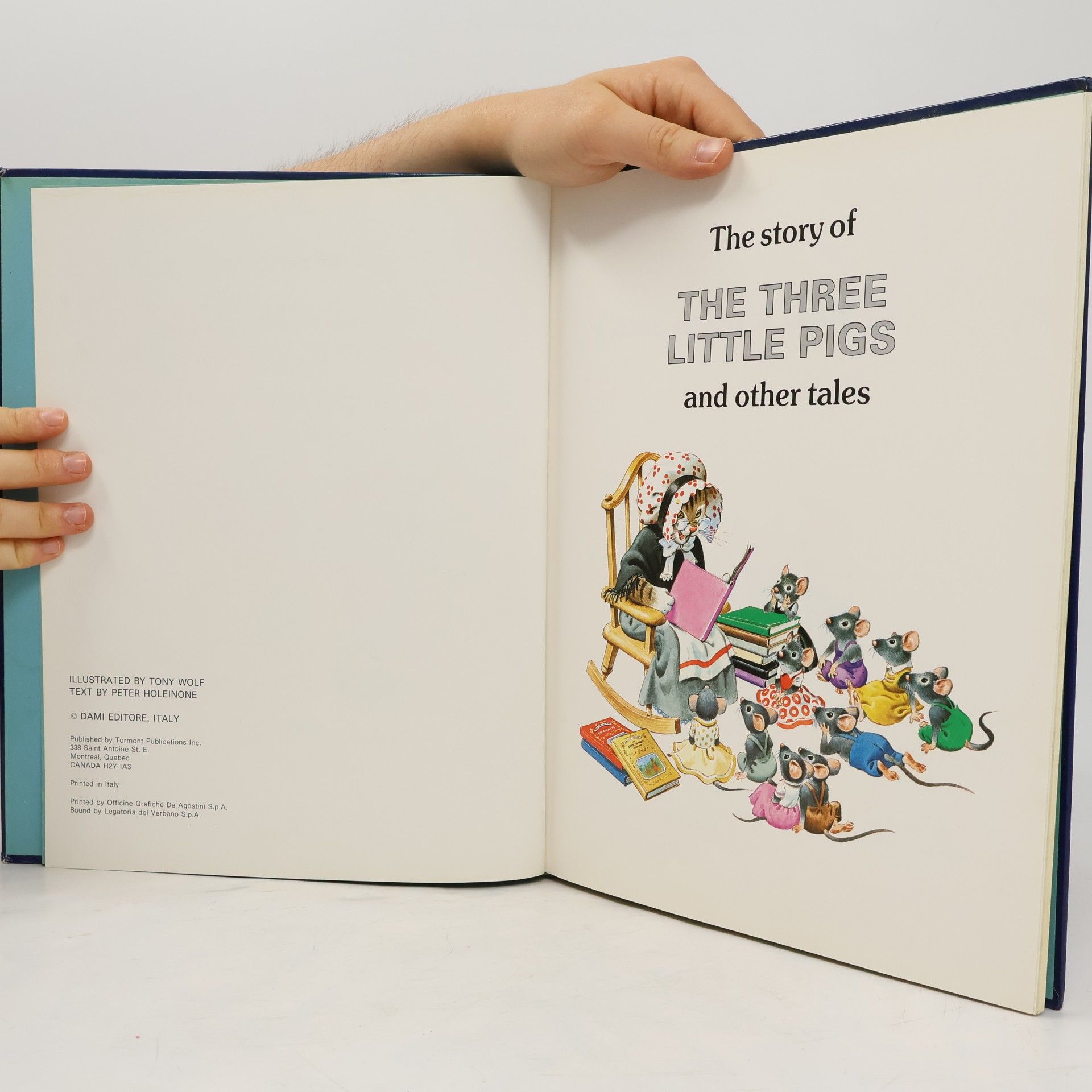 Tony Wolf Great Fairy Tale Classics: The Story of the Three Little Pigs and Other Tales