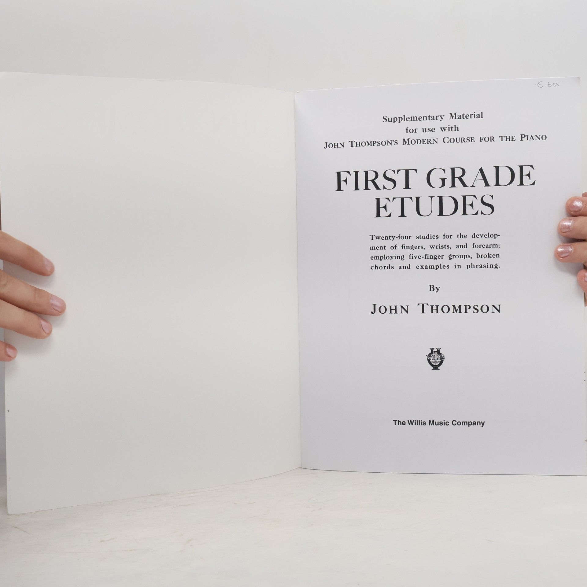 John Thompson First Grade Etudes