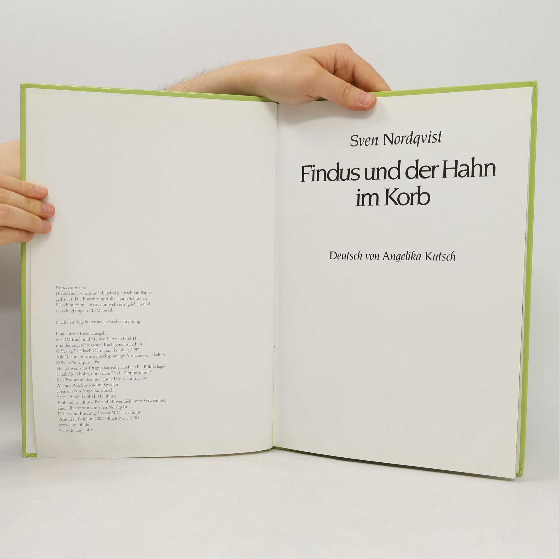 Sven Nordqvist Findus und der Hahn im Korb