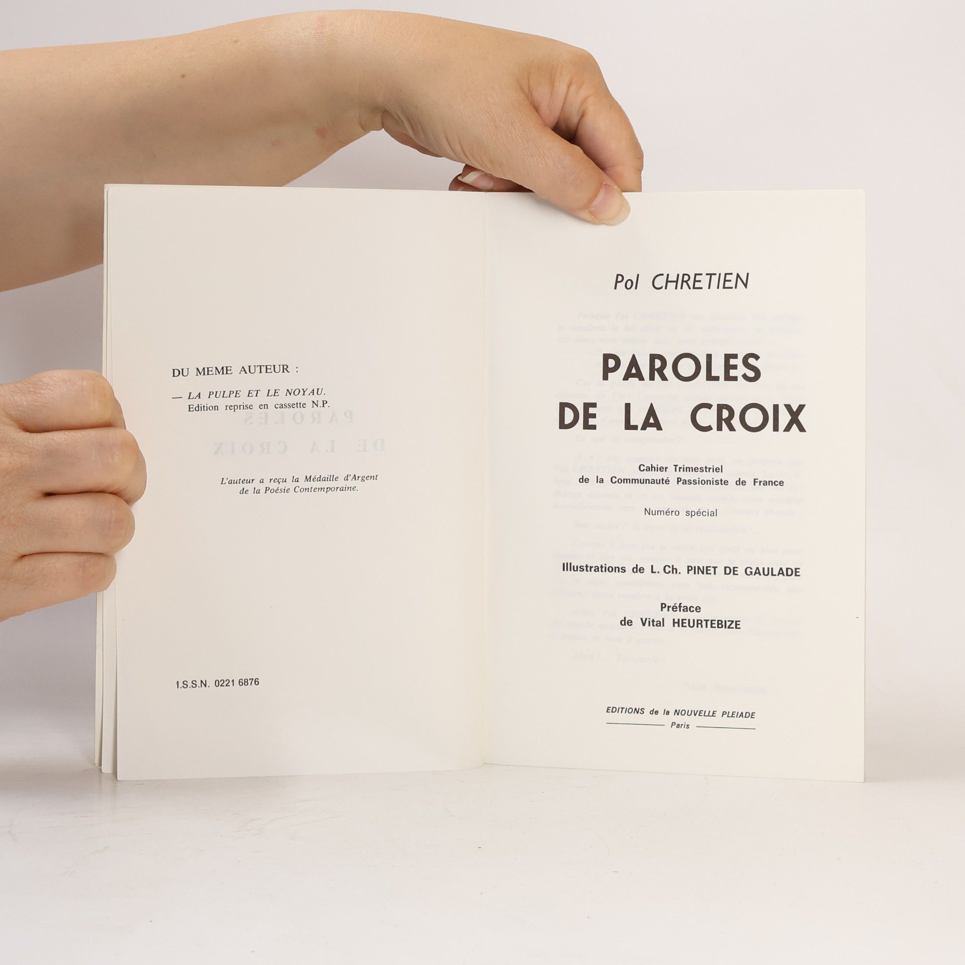 Pol Chretien Paroles de la Croix
