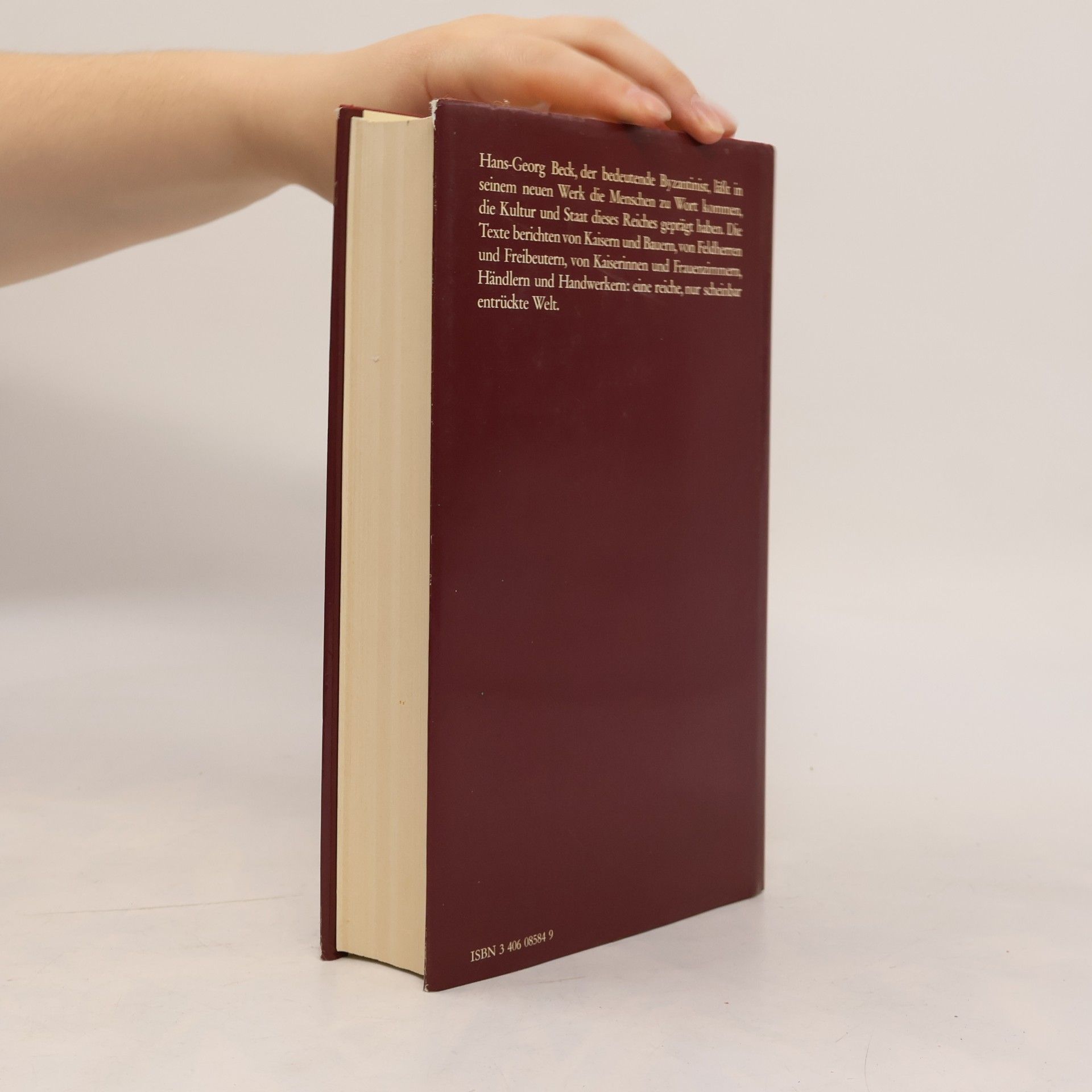 Hans-Georg Beck Byzantinisches Lesebuch