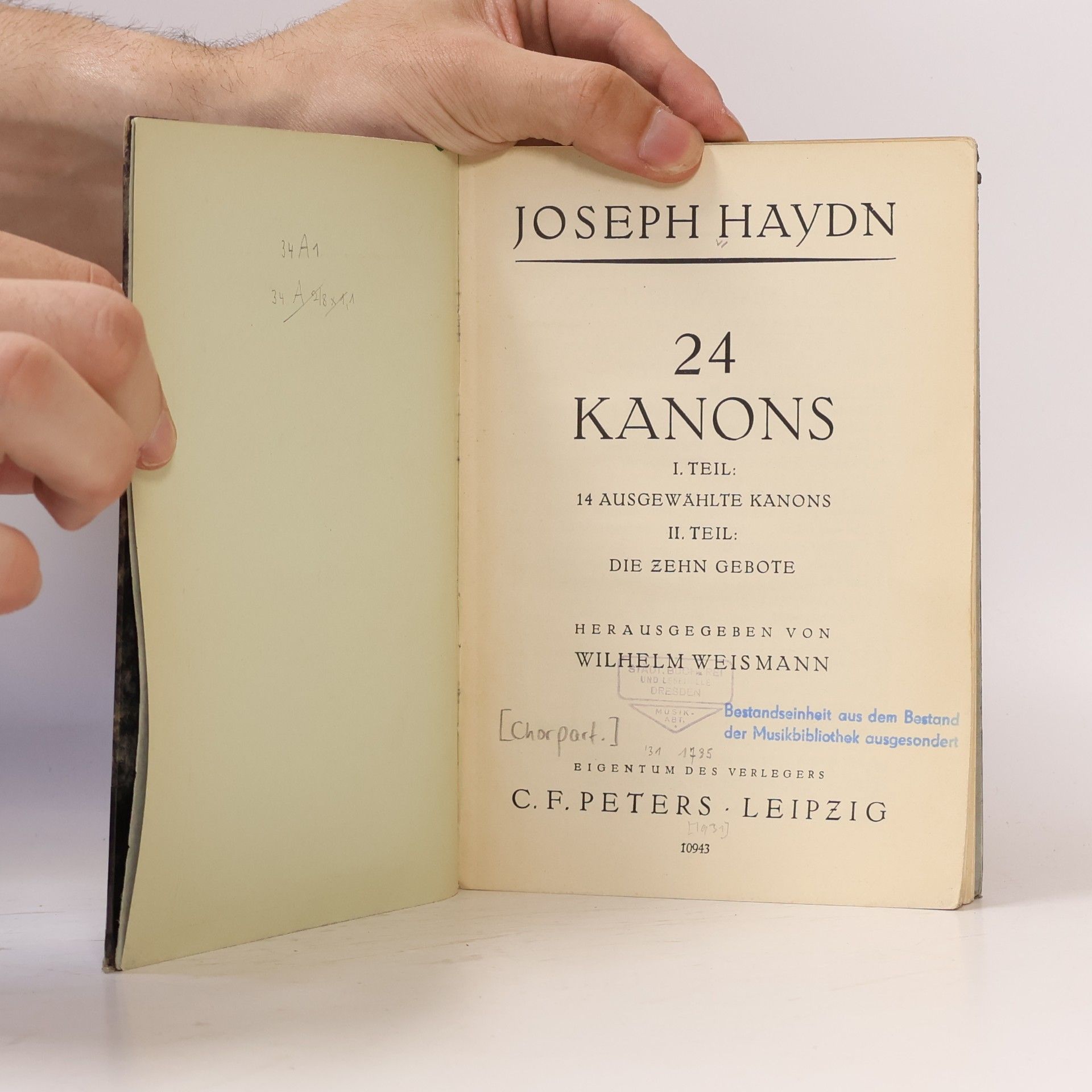 Joseph Haydn Haydn. 24 Kanons