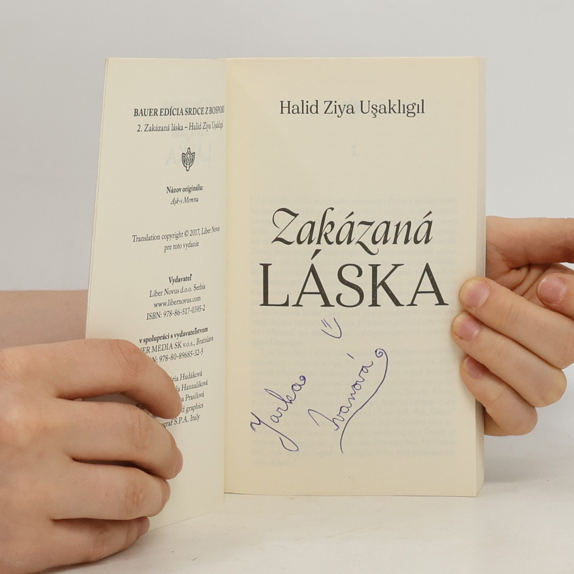 Halit Ziya Uşakligil Zakázaná láska