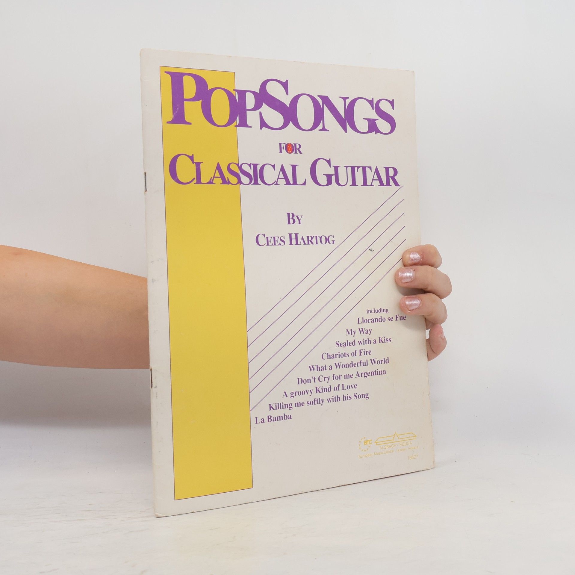 CEES HARTOG Pop Songs for Classical Guitar
