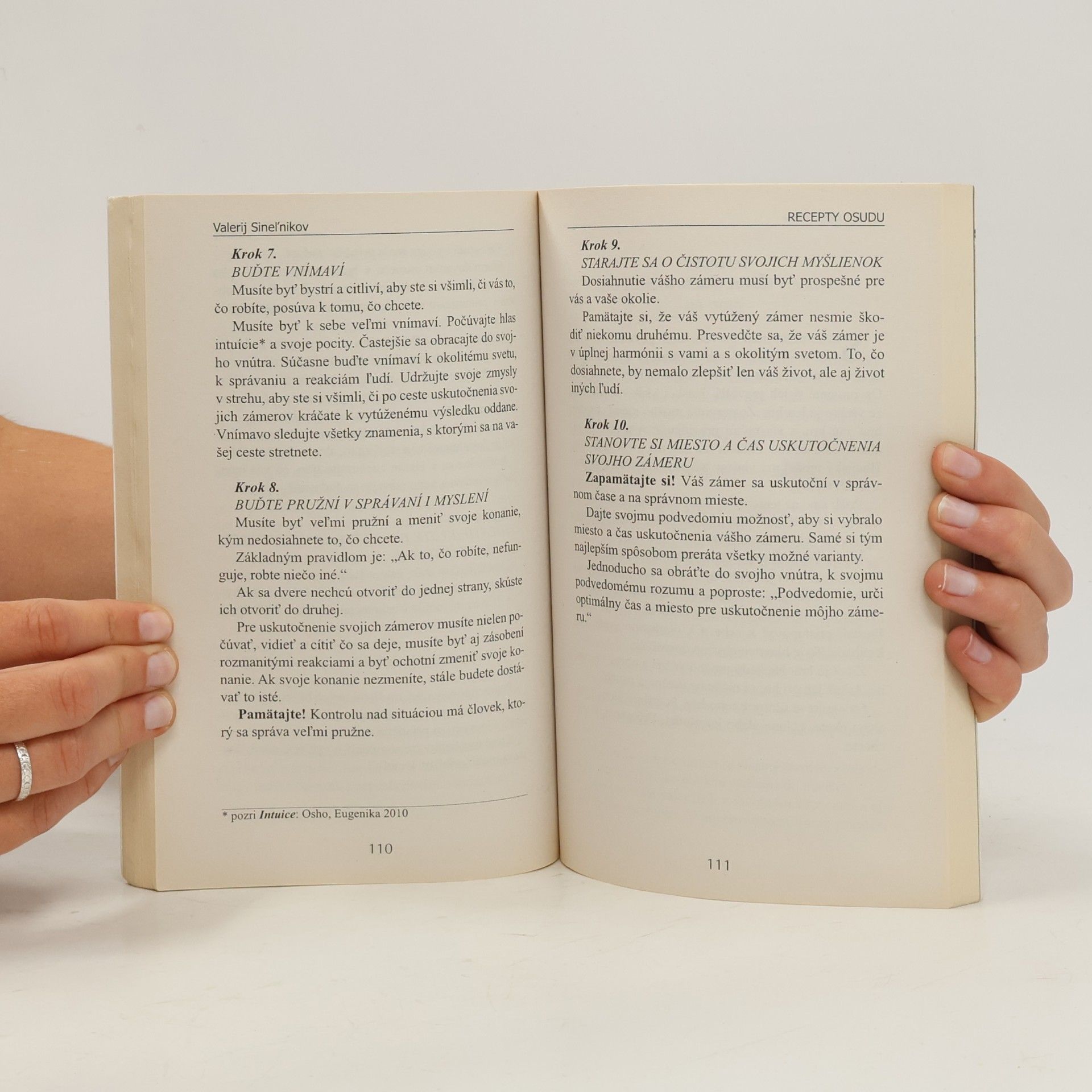 Valerij Vladimirovič Sinel‘nikov Recepty osudu