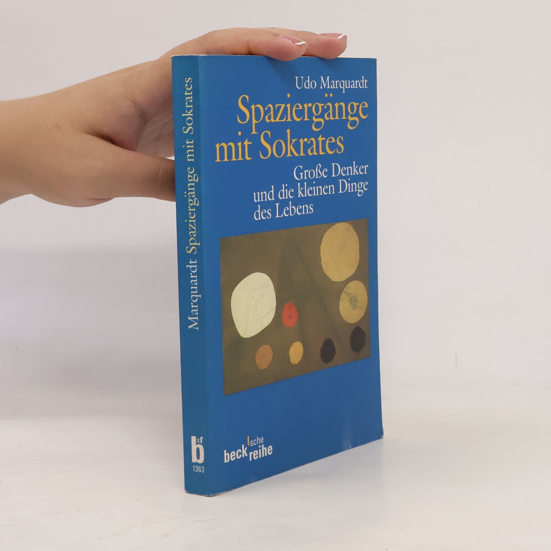 Udo Marquardt Spaziergänge mit Sokrates