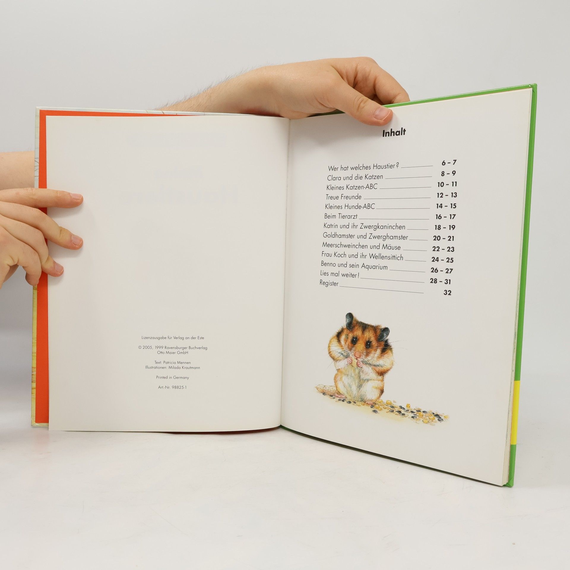 Collectif d'auteurs Unsere Haustiere