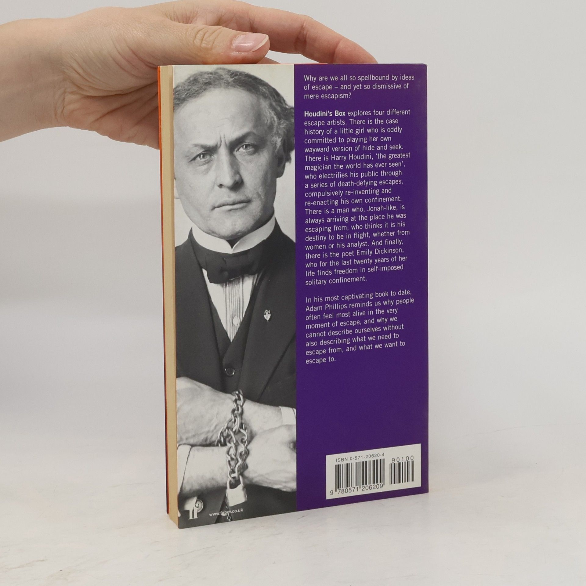 Adam Phillips Houdini's Box