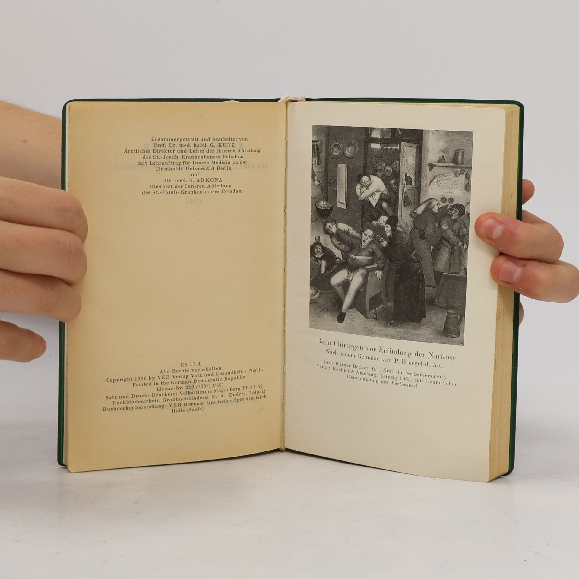 Various authors Ärztekalender der Deutschen Demokratischen Republik 1967