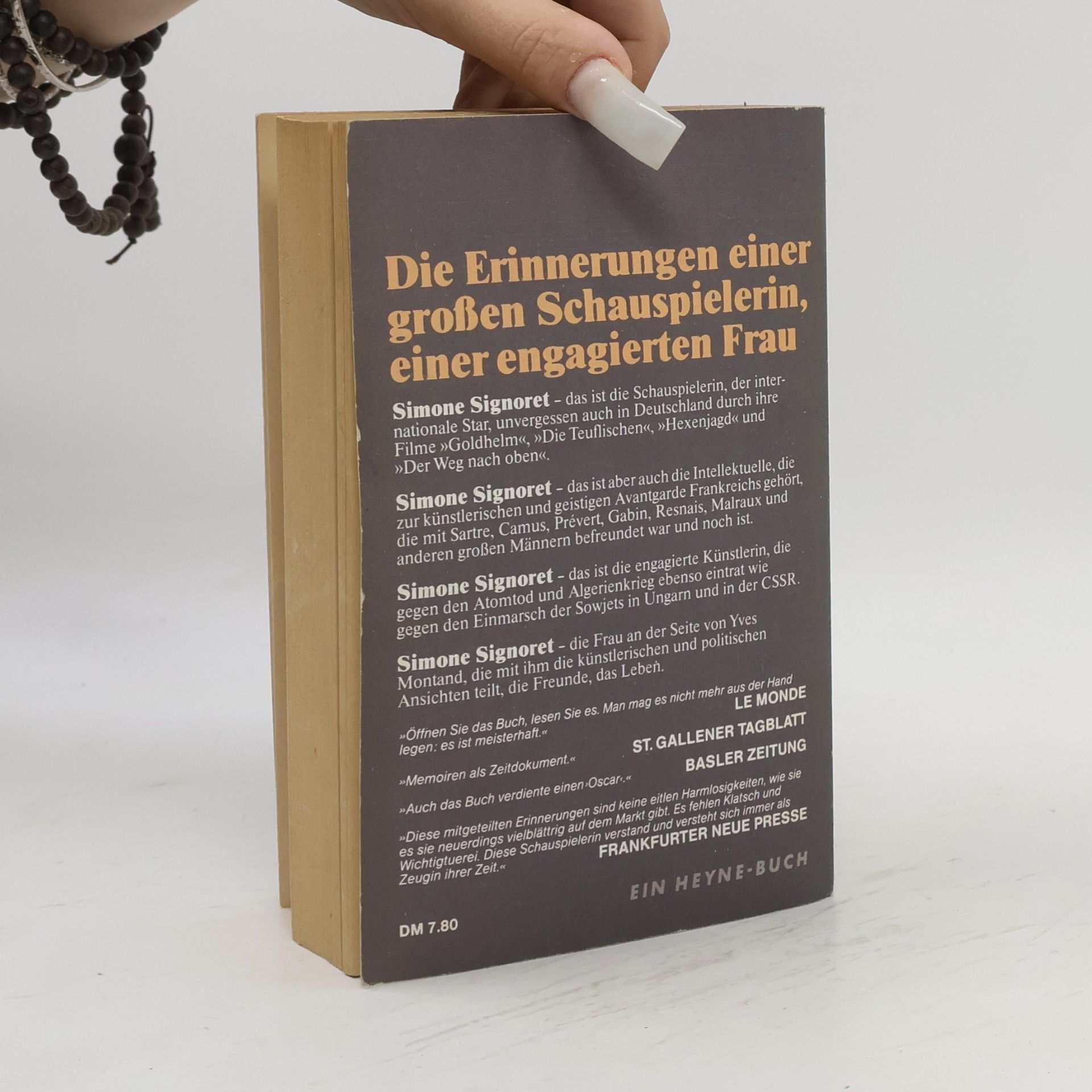 Simone Signoretová Ungeteilte Erinnerungen