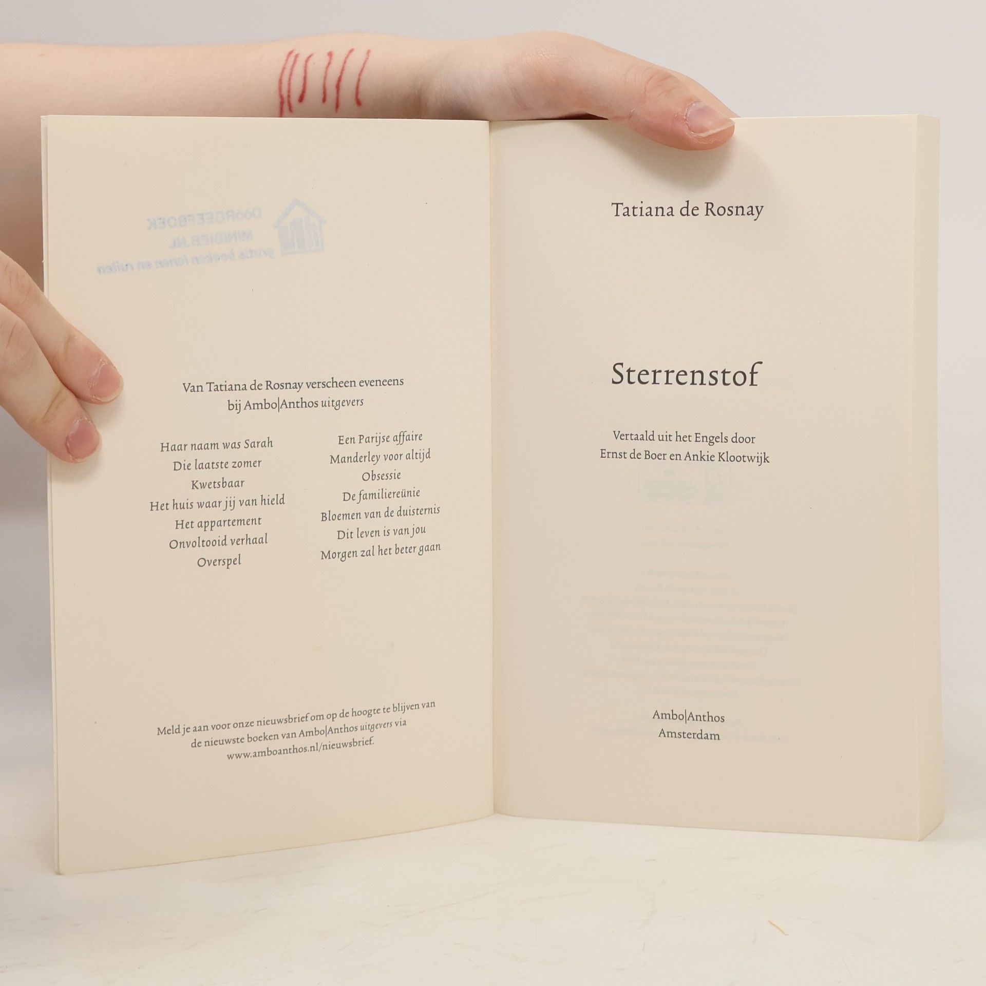 Tatiana de Rosnay Sterrenstof