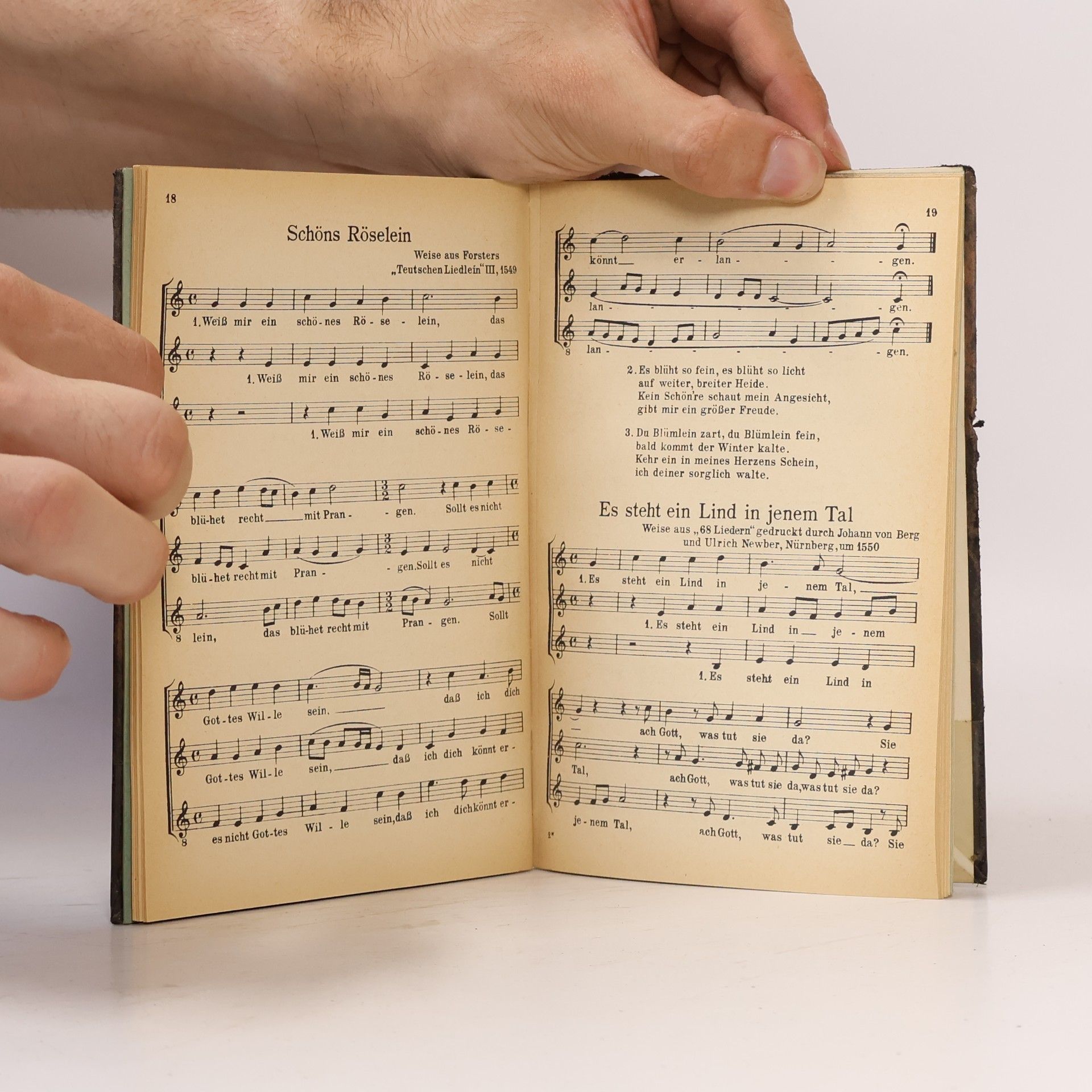 Walter Rein Deutsche Lieder vergangener Jahrhunderte