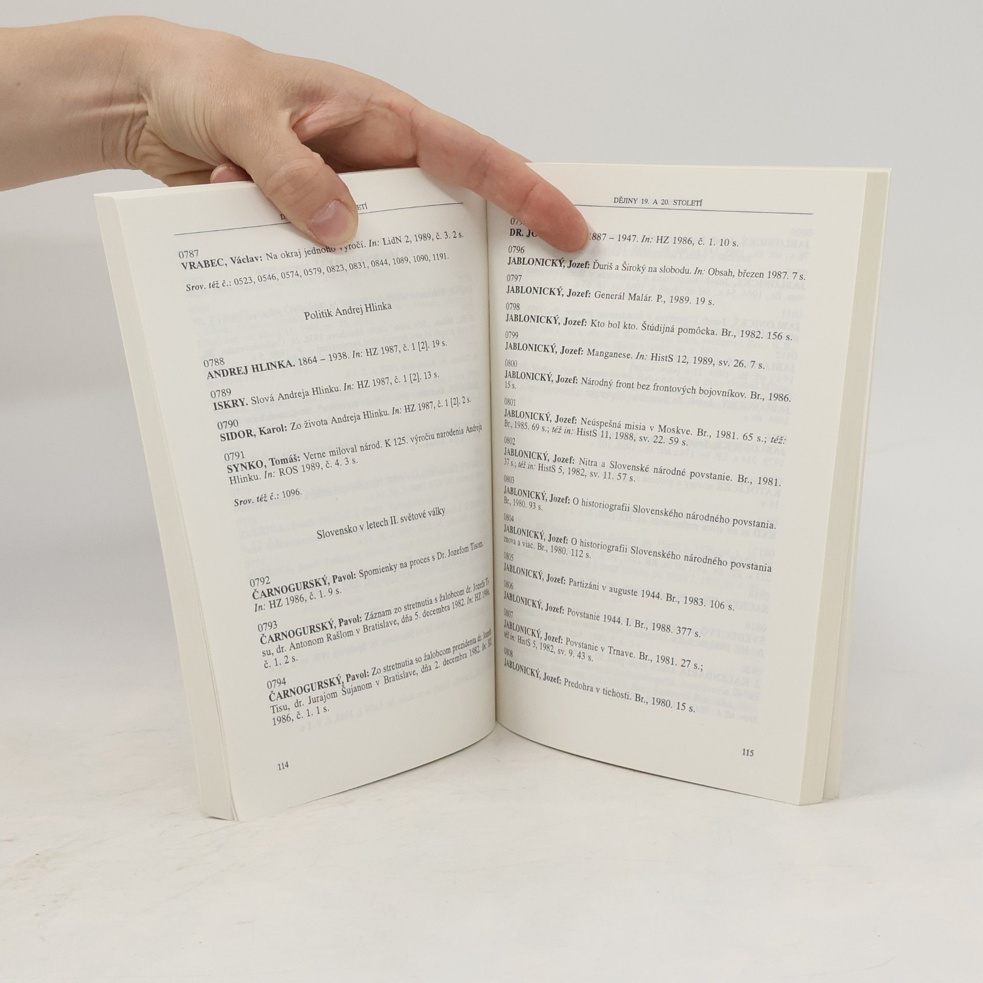 Jiří Novotný Minulost a dějiny v českém a slovenském samizdatu, 1970-1989 - Bibliografie