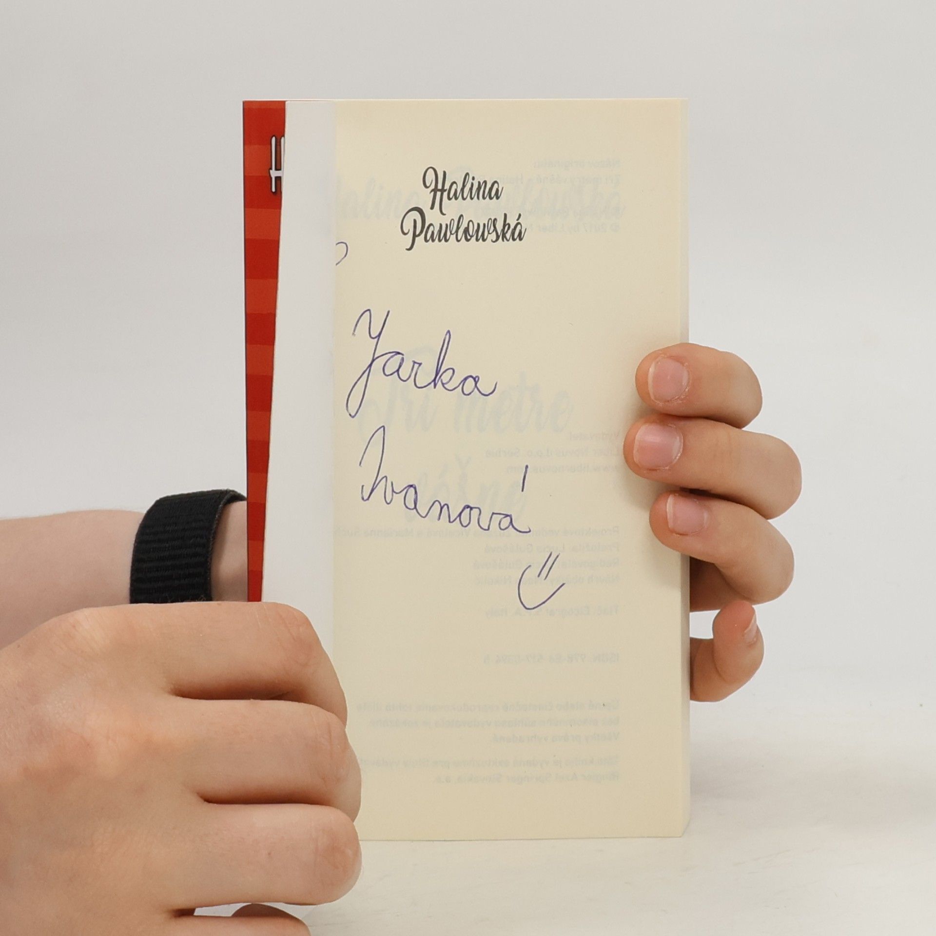 Halina Pawlowská Tri metre vášne