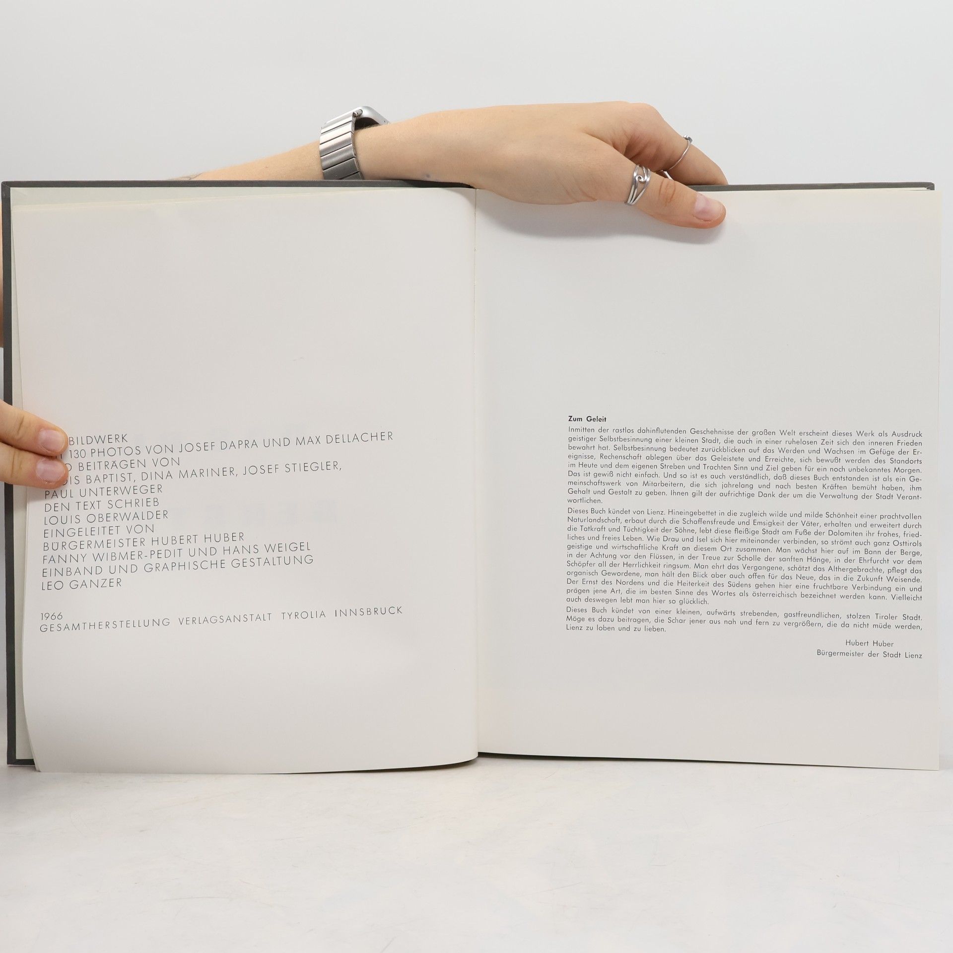 Various authors Das Buch der Stadt Lienz