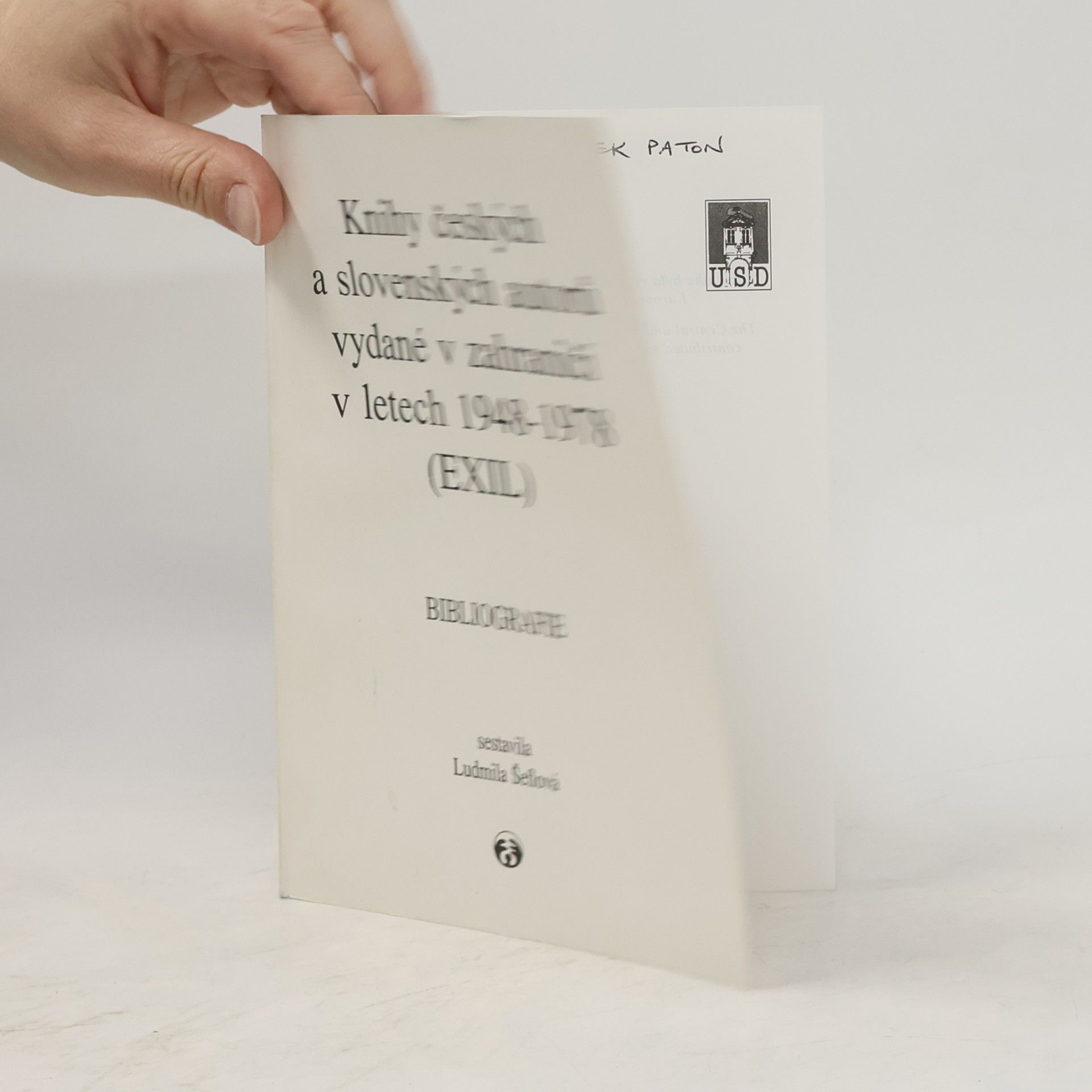 Jiří Novotný Minulost a dějiny v českém a slovenském samizdatu, 1970-1989 - Bibliografie