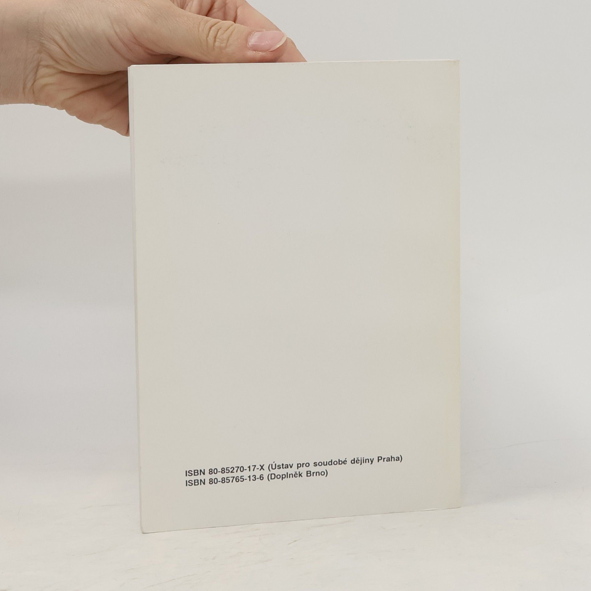 Jiří Novotný Minulost a dějiny v českém a slovenském samizdatu, 1970-1989 - Bibliografie