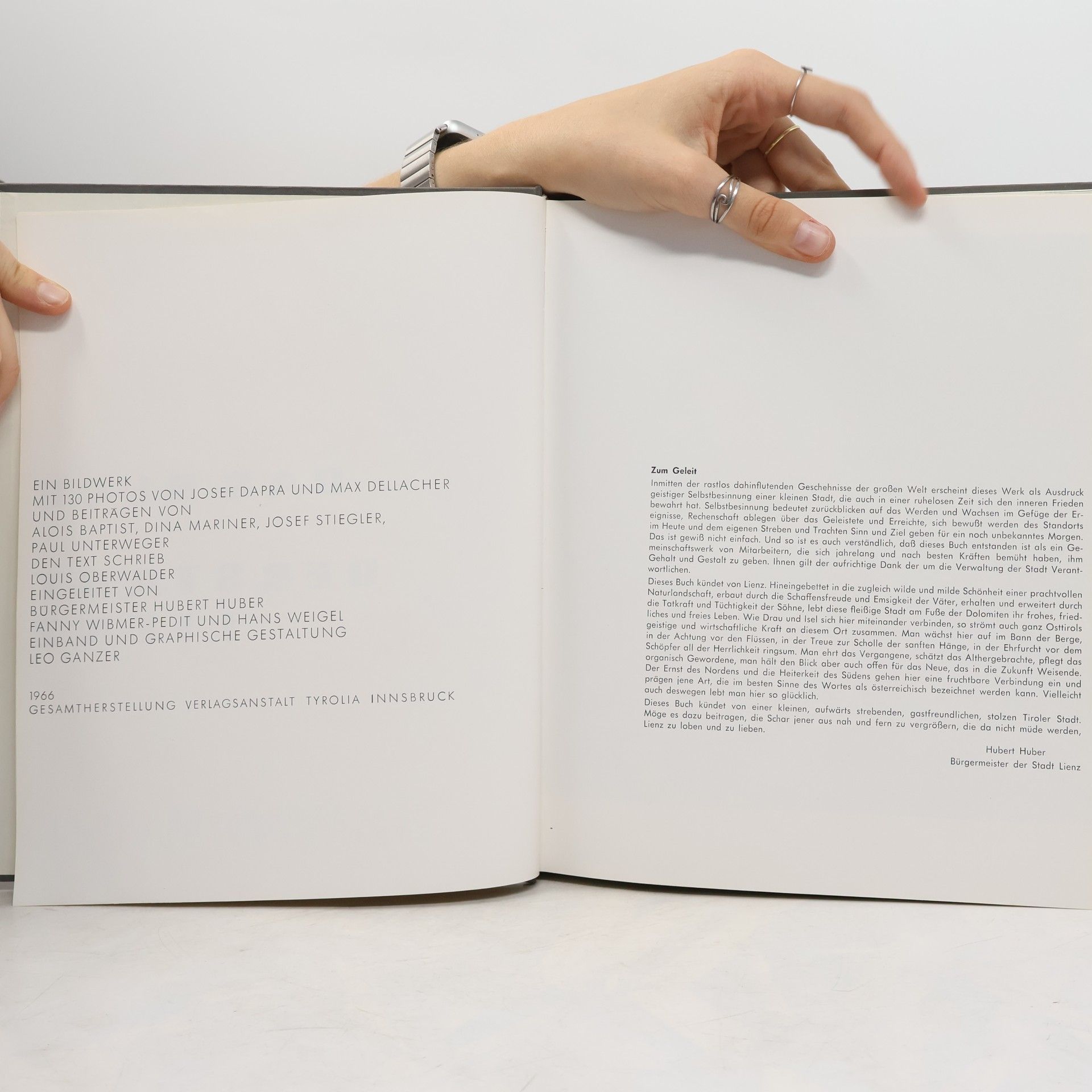 Various authors Das Buch der Stadt Lienz