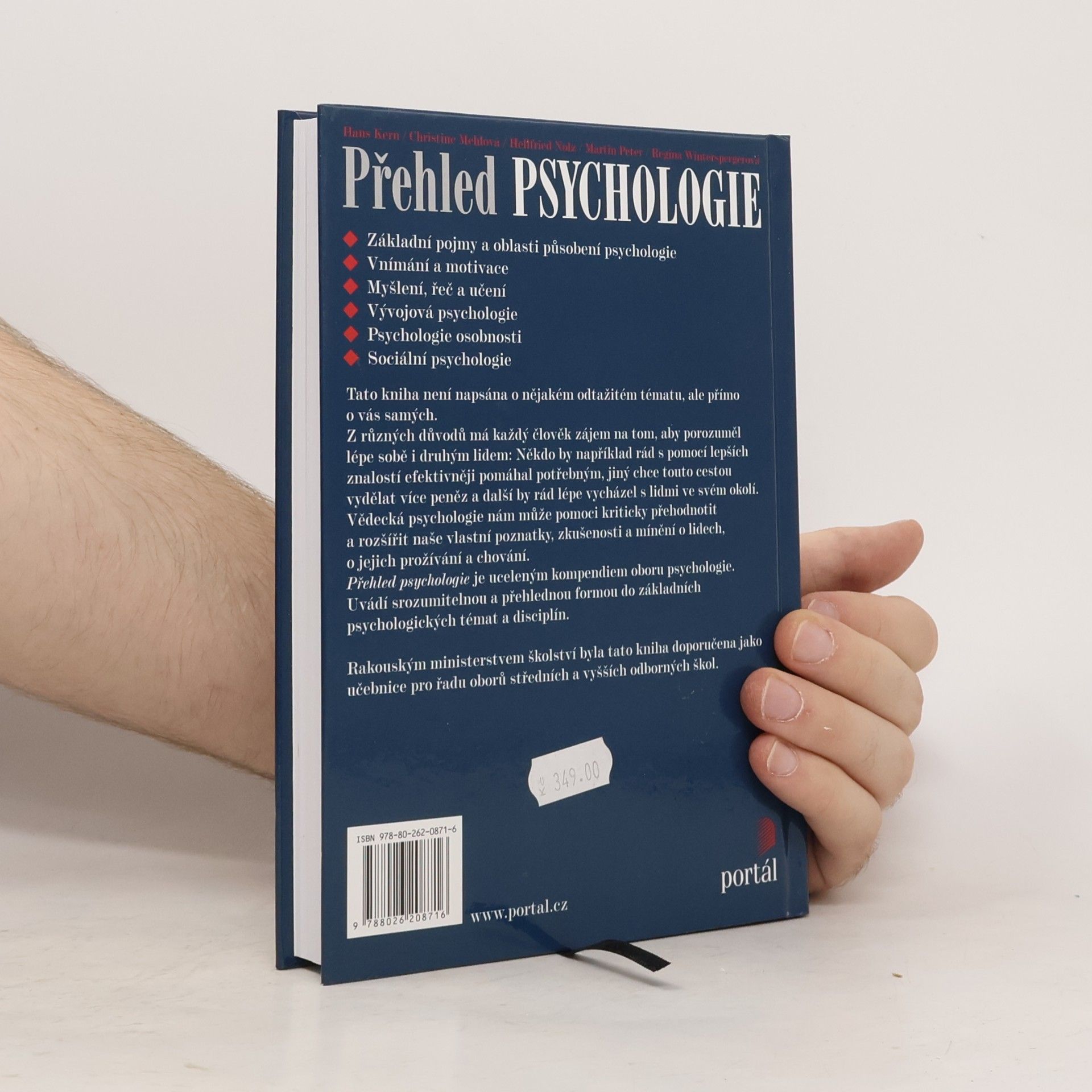 Hans Kern Přehled psychologie