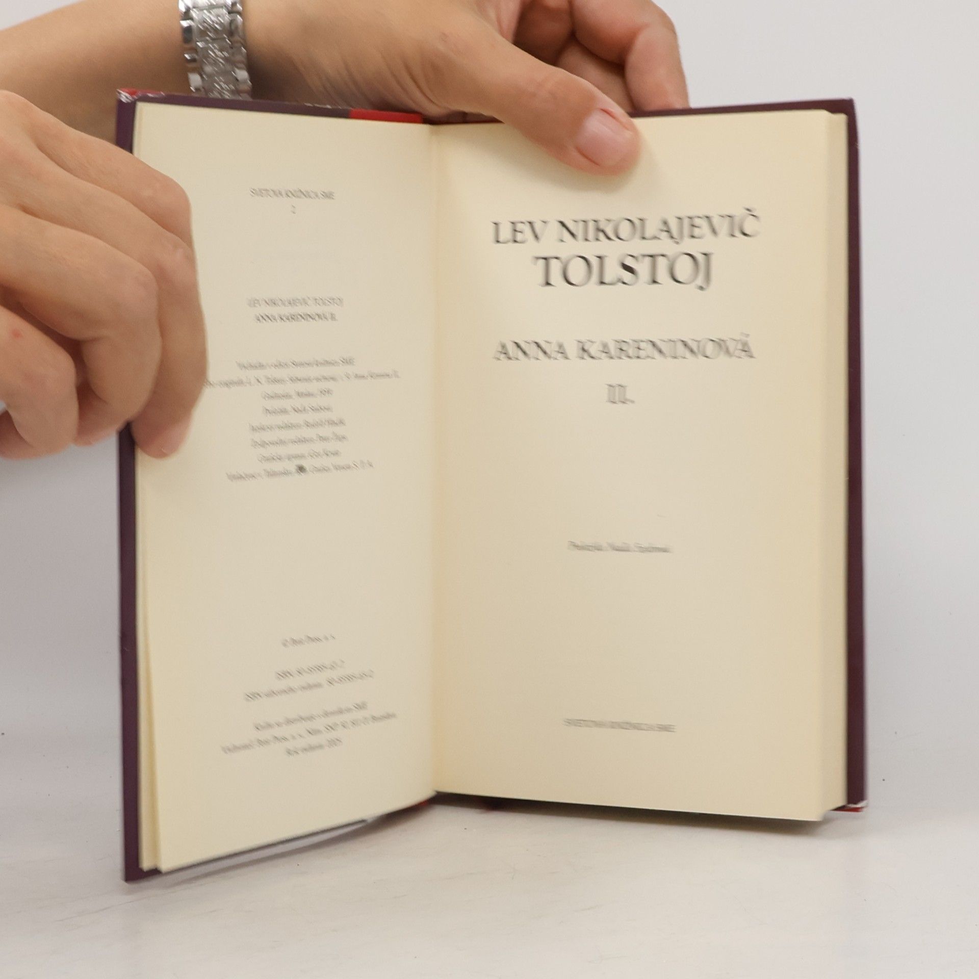 Lev Nikolajevič Tolstoj Anna Kareninová II.