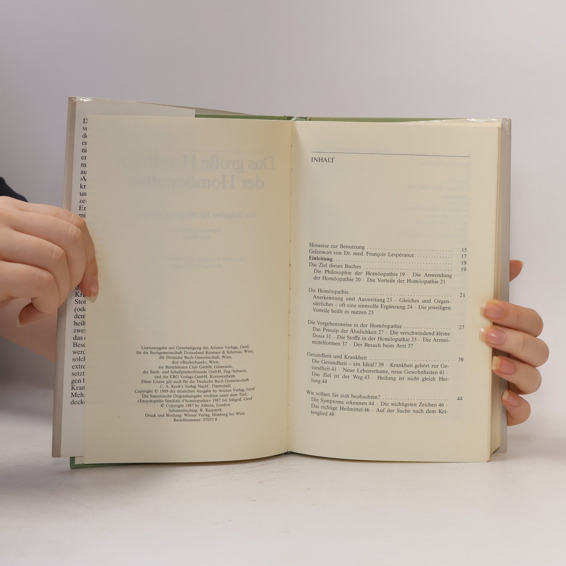 Eric A. Meyer Das groẞe Handbuch der Homöopathie