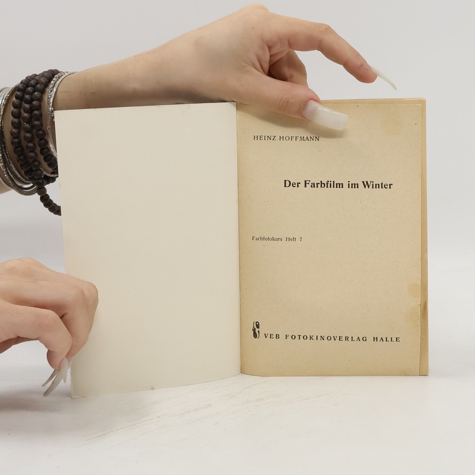 Heinz Hoffmann Der Farbfilm im Winter