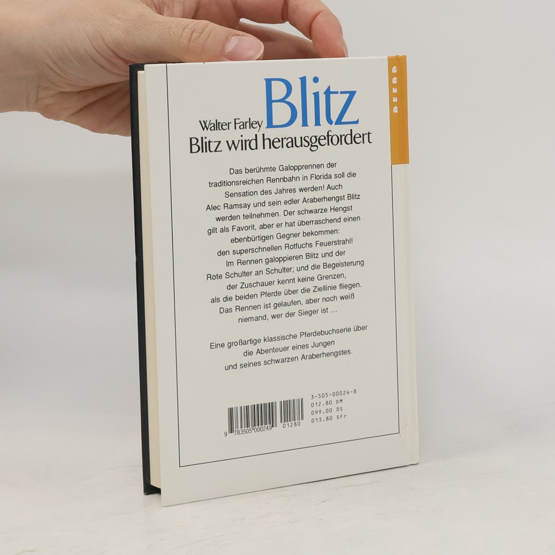Walter Farley Blitz. Blitz wird herausgefordert