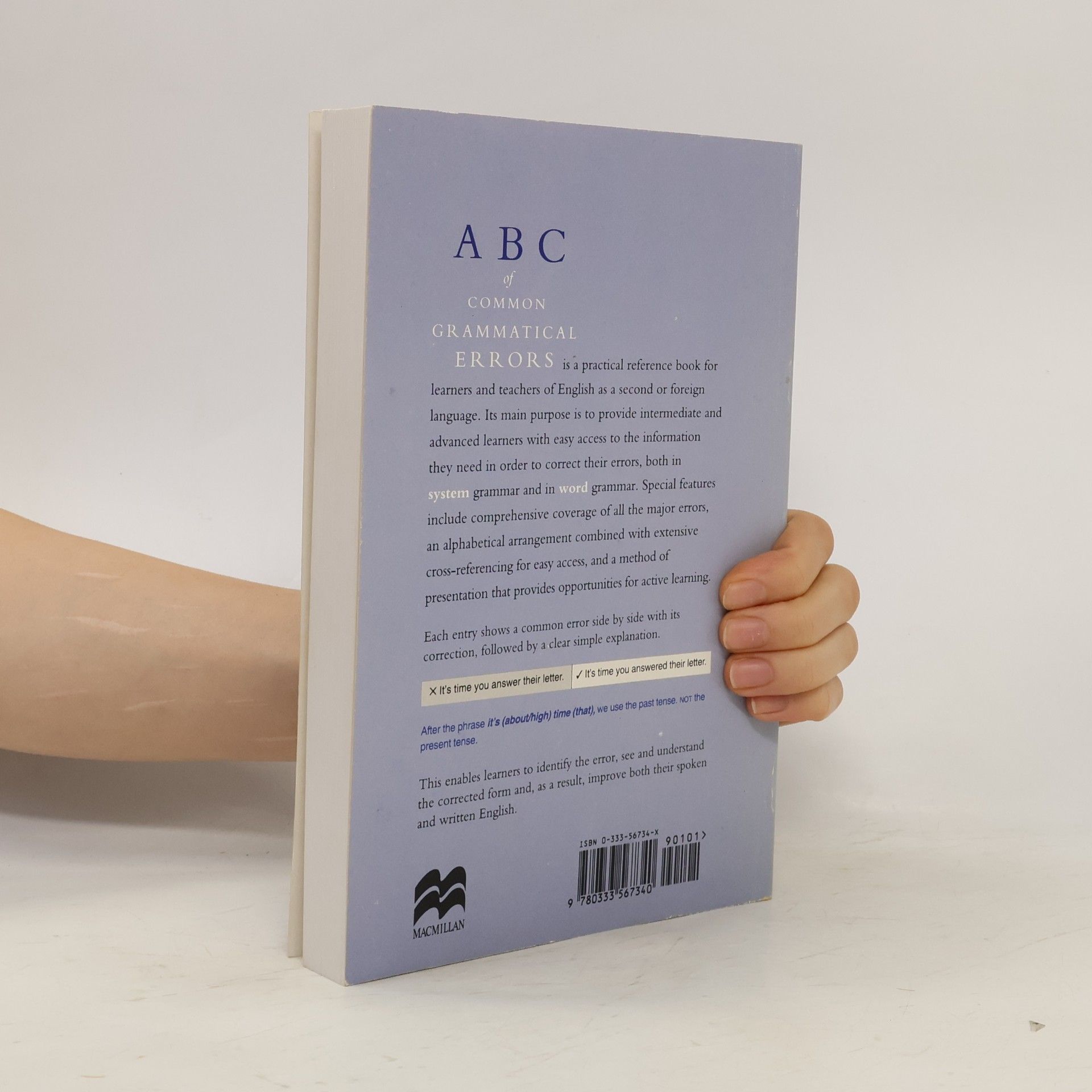 N. D. Nigel D. Turton ABC of Common Grammatical Errors for Learners and Teachers of English