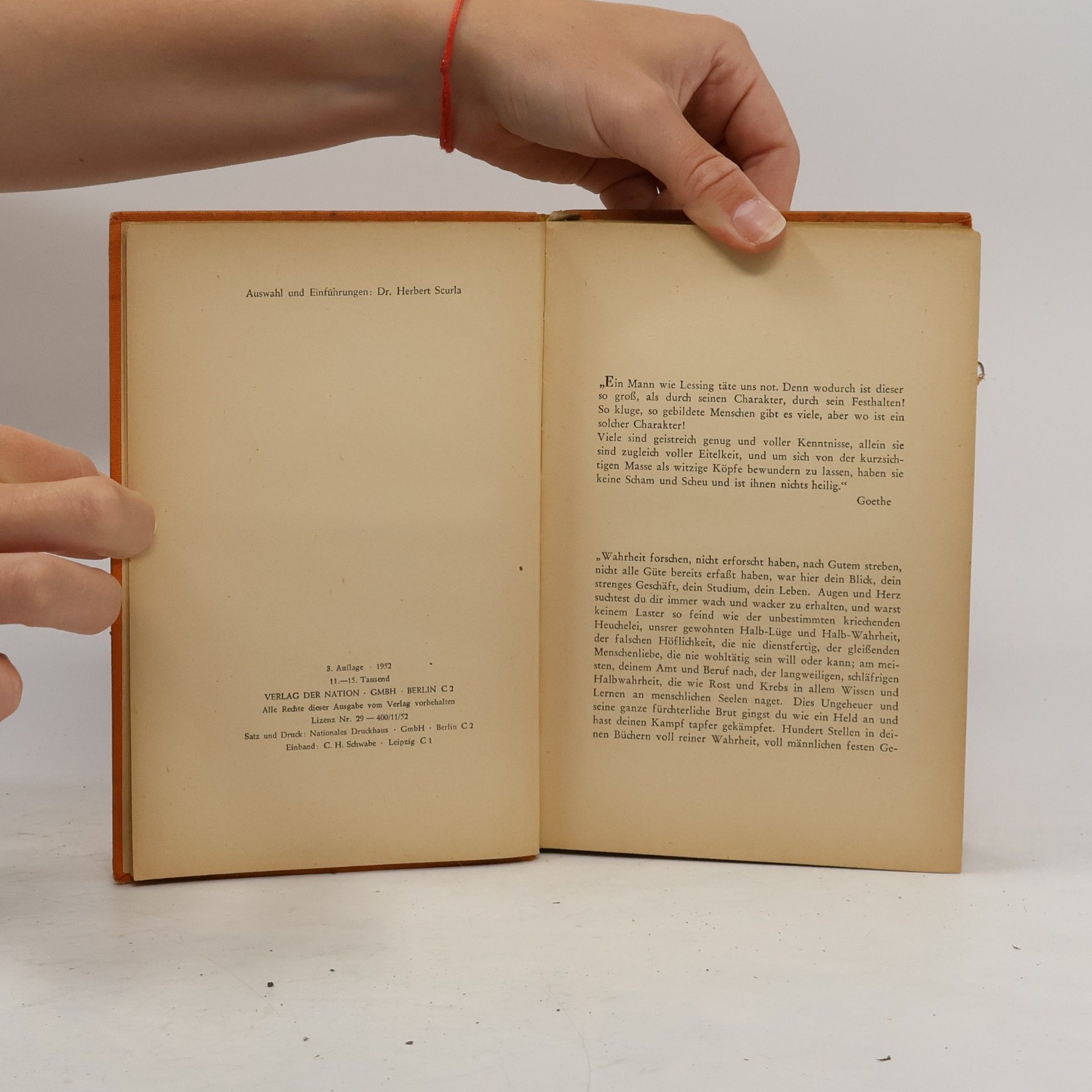 Gotthold Ephraim Lessing Triumph der Wahrheit