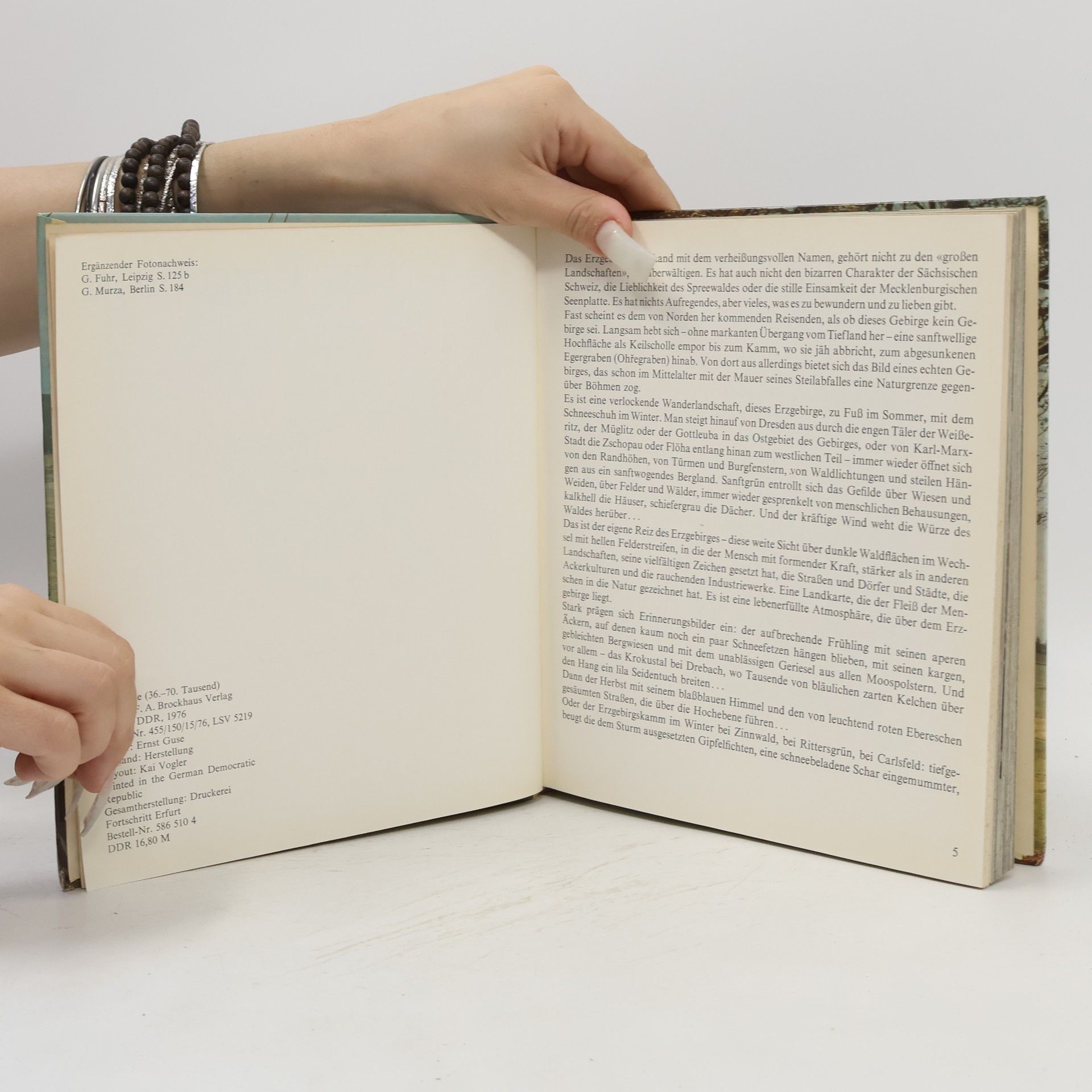 Collectif d'auteurs Das Erzgebirge