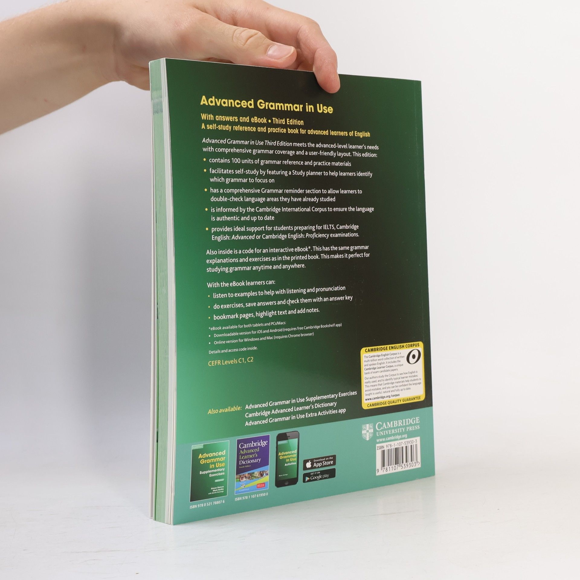 Martin Hewings Advanced grammar in use. A self-study reference and practice book for advanced learners of English.