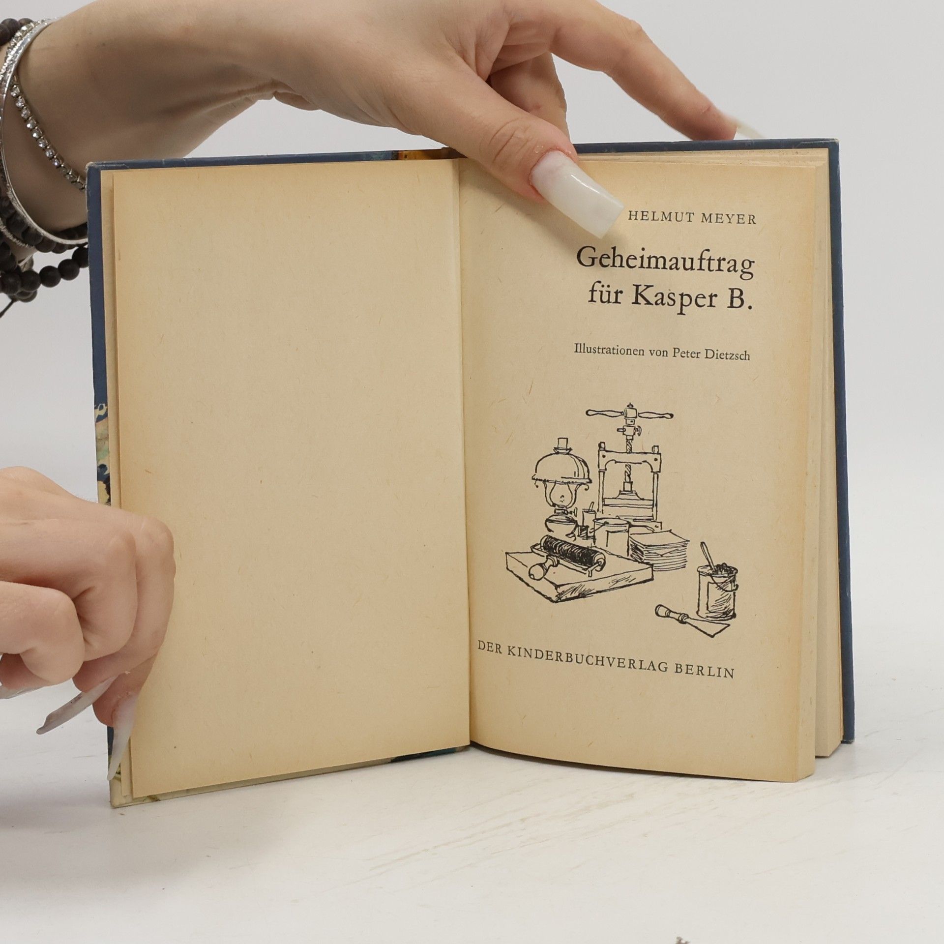 Helmut Meyer-Meinerdingen Geheimauftrag für Kasper B.