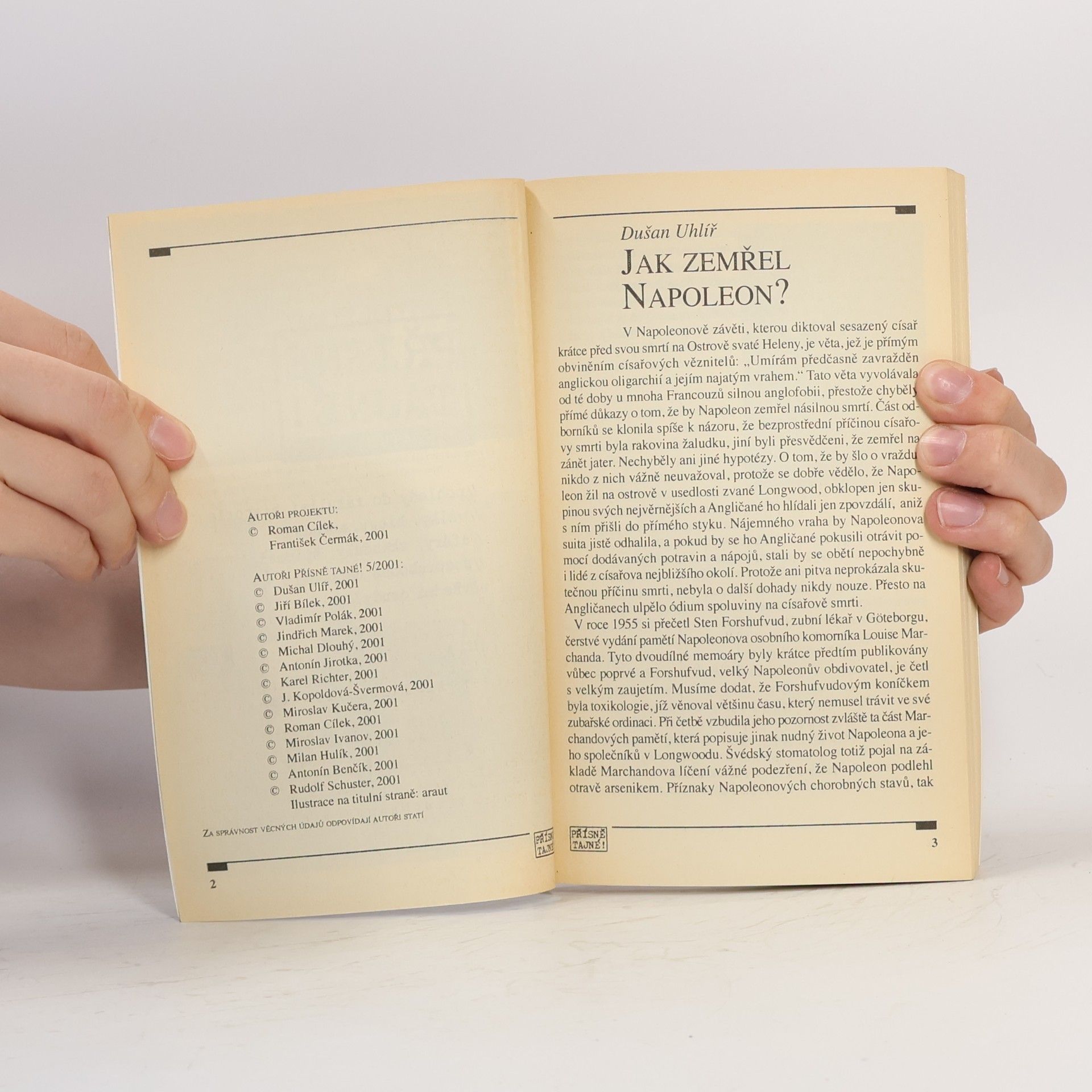 Karel Richter Přísně tajné! Literatura faktu. Na množství nehleděli. 5/2001