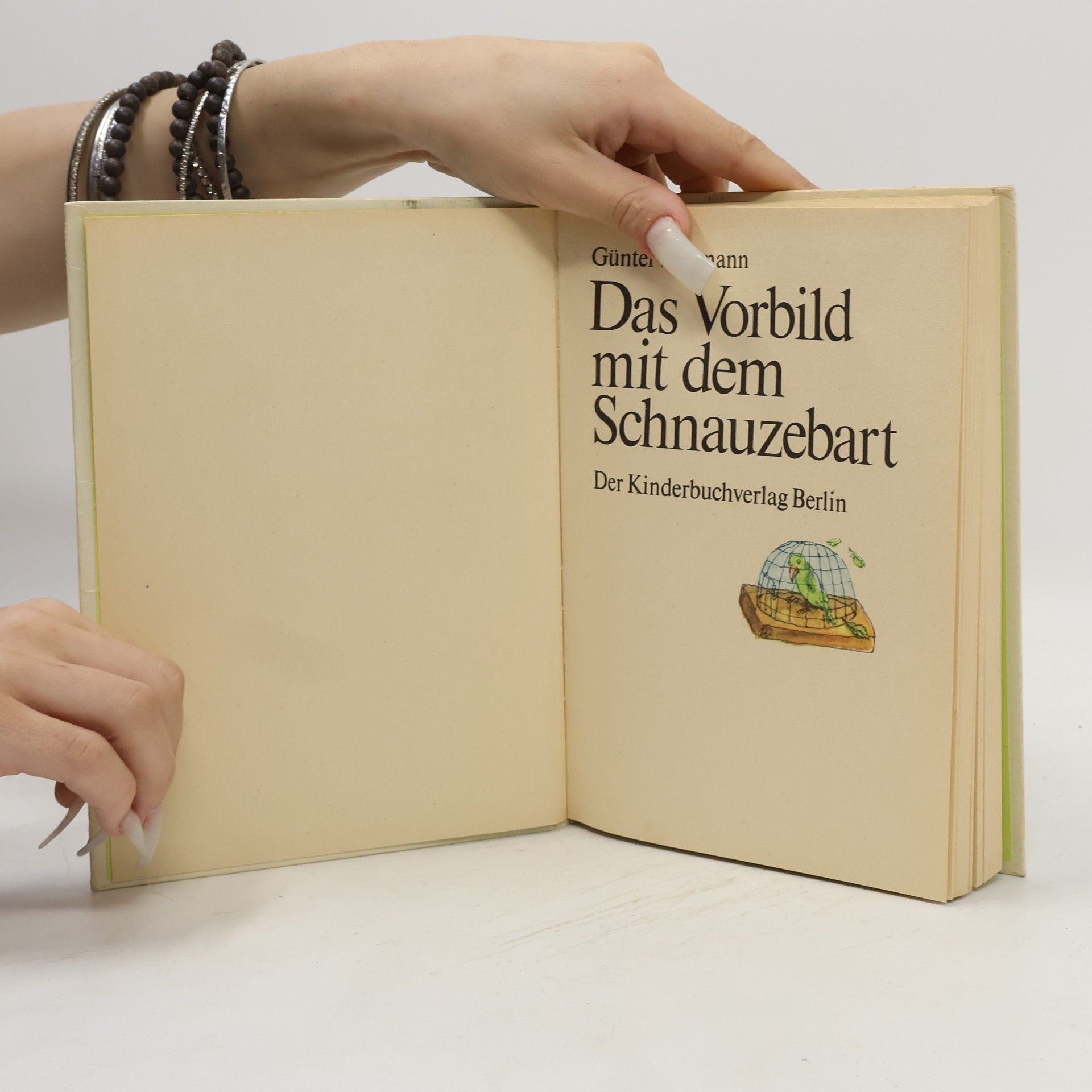 Günter Saalmann Das Vorbild mit dem Schnauzebart