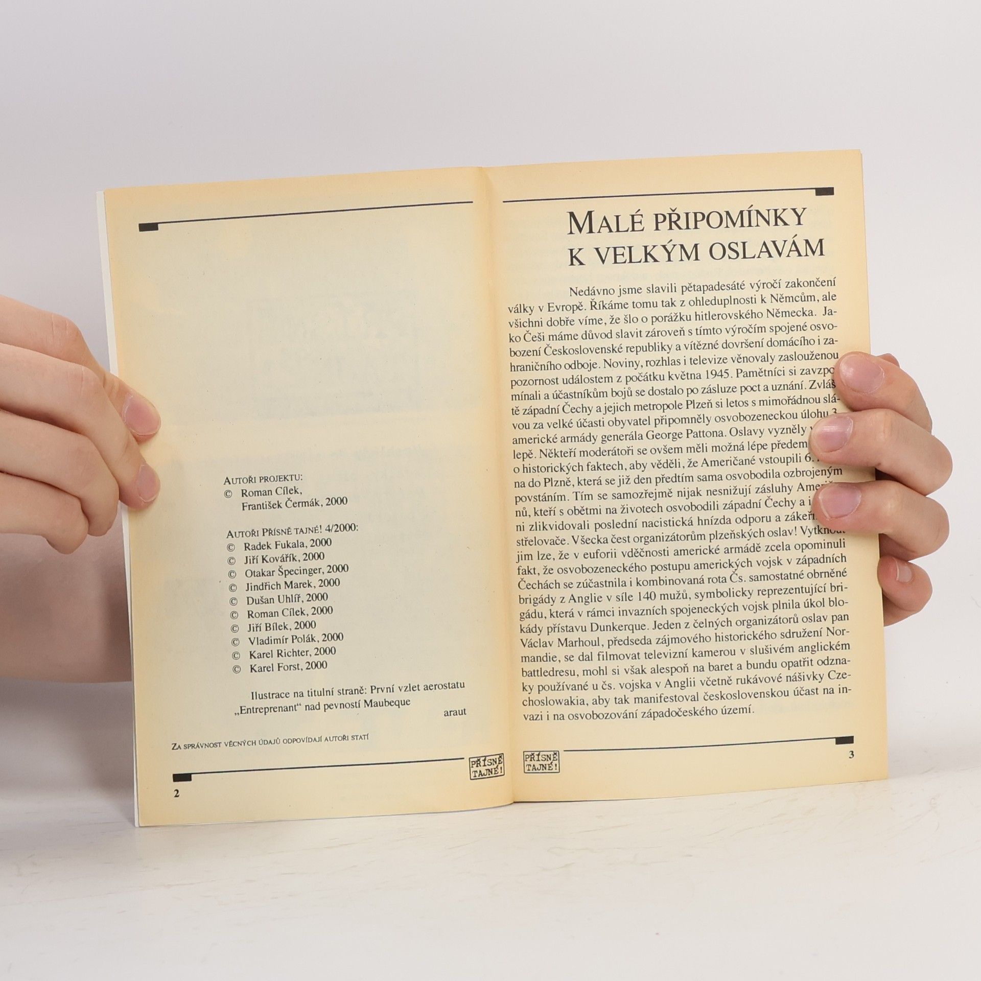 Roman Cílek Přísně tajné! : literatura faktu č. 4