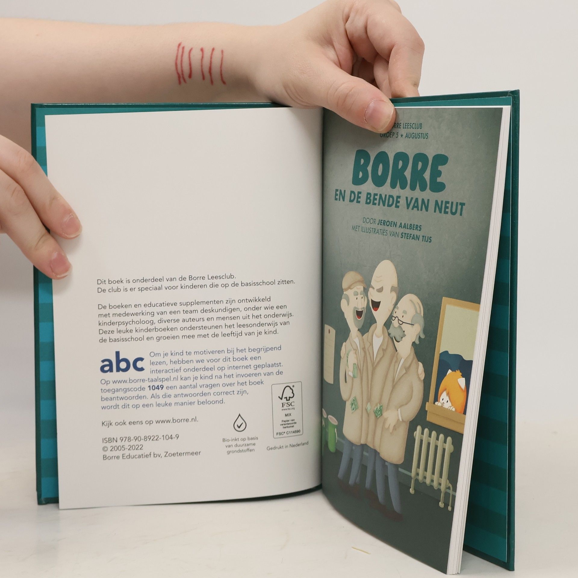 Jeroen Aalbers De gestreepte boekjes - 5: Borre en de bende van Neut