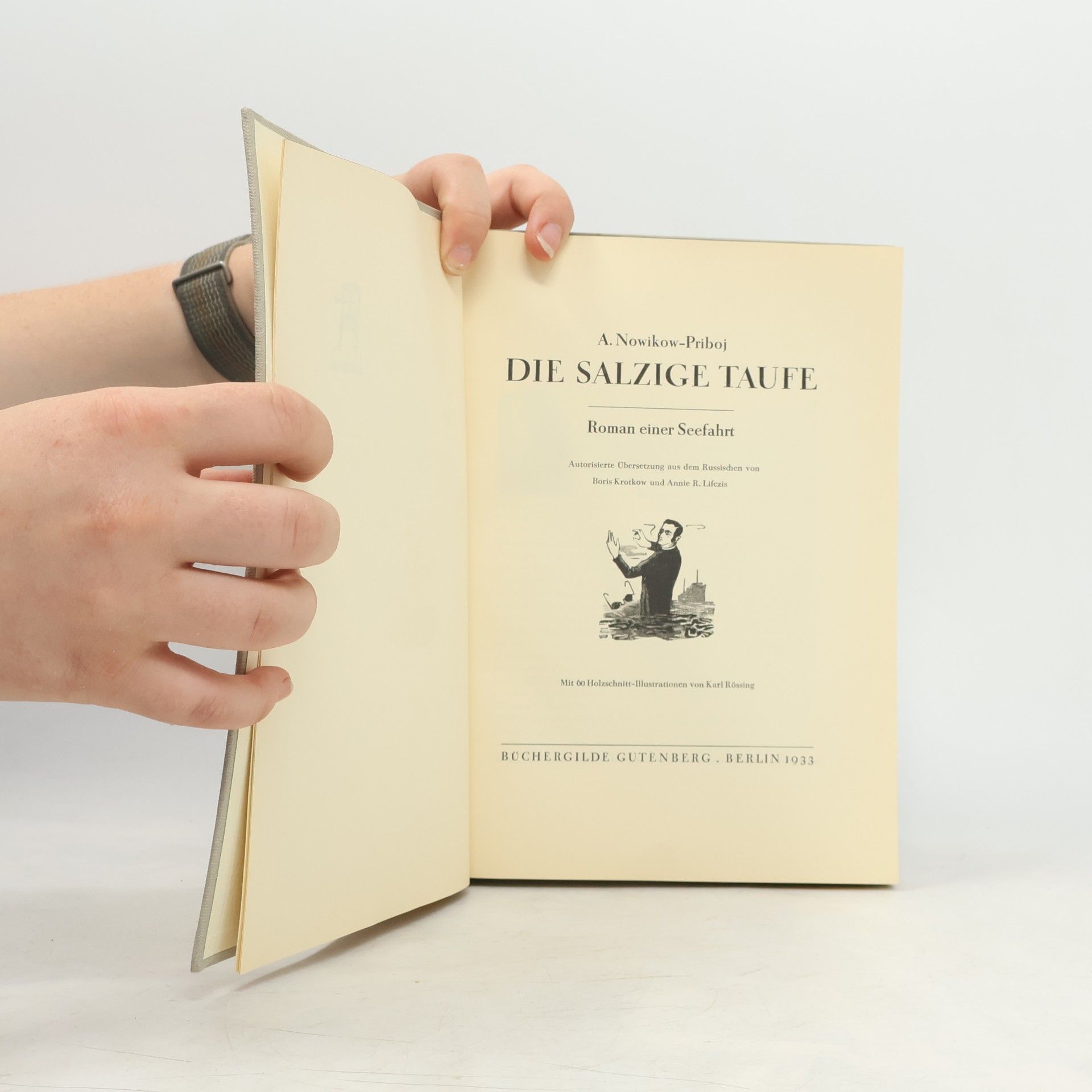 Alexei Silytsch Nowikow-Priboi Die salzige Taufe