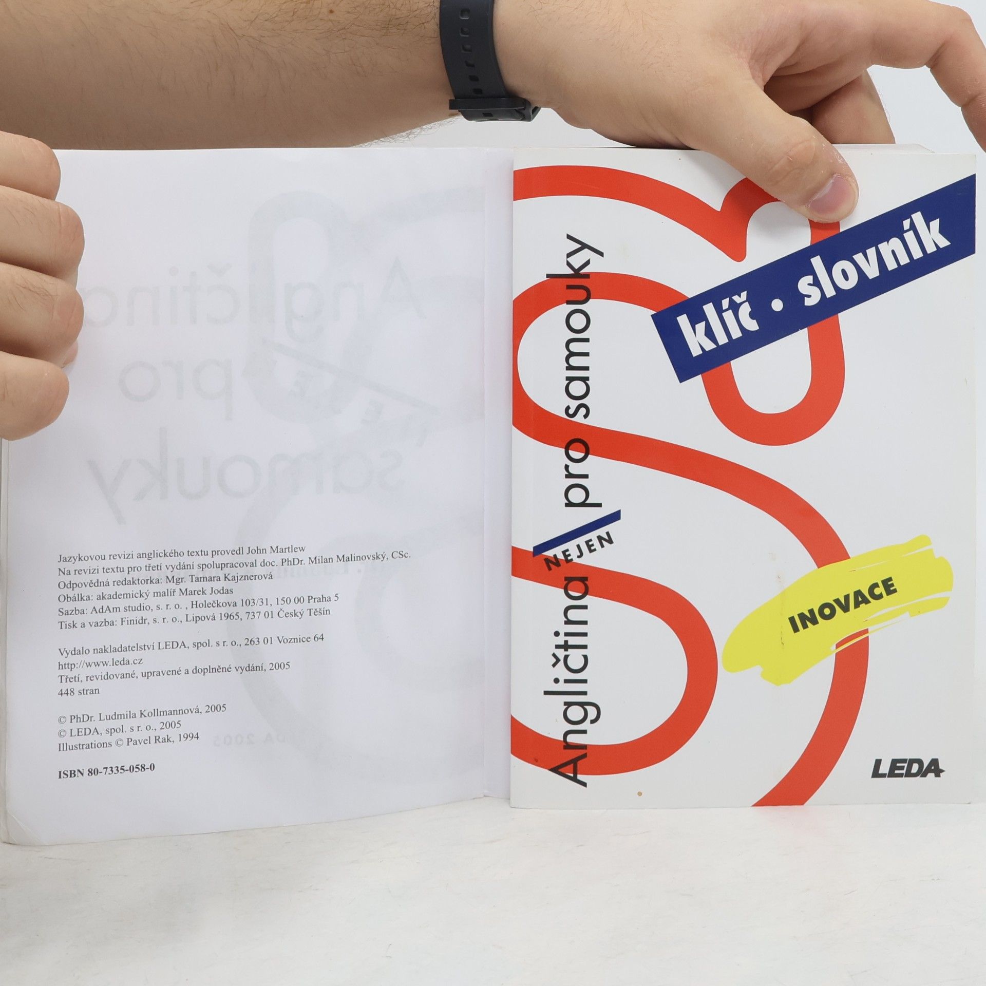 Ludmila Kollmannová Angličtina nejen pro samouky. Učebnice + Klíč, slovník