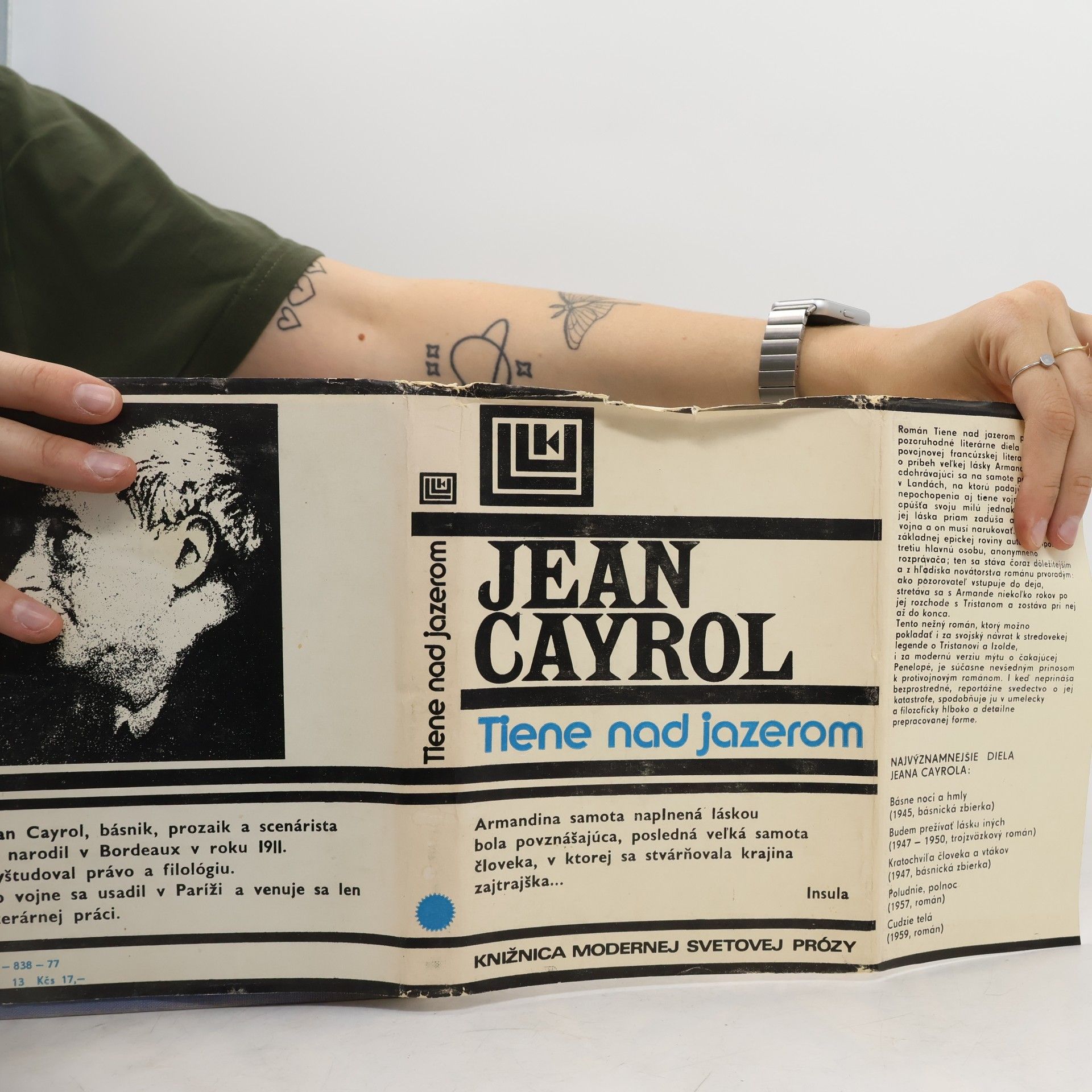 Jean Cayrol Tiene nad jazerom