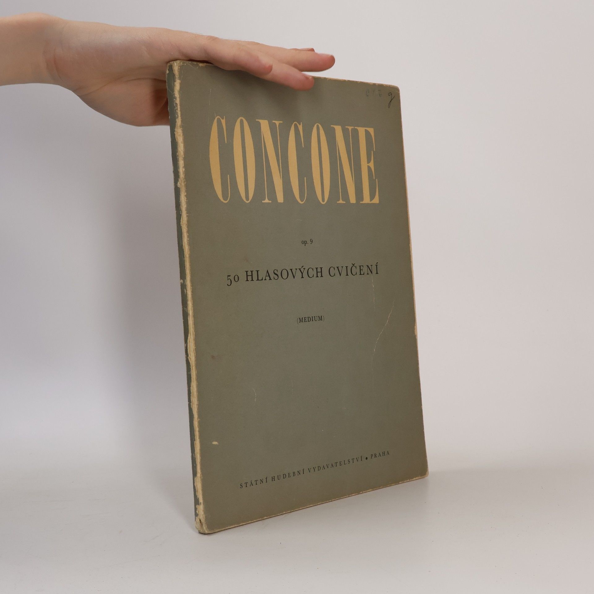 Kolektiv autorů Concone 9. 50 hlasových cvičení