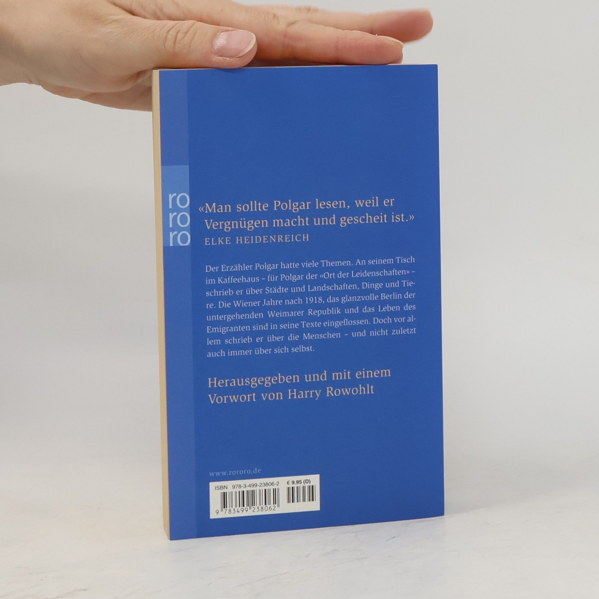 Alfred Polgar Das grosse Lesebuch