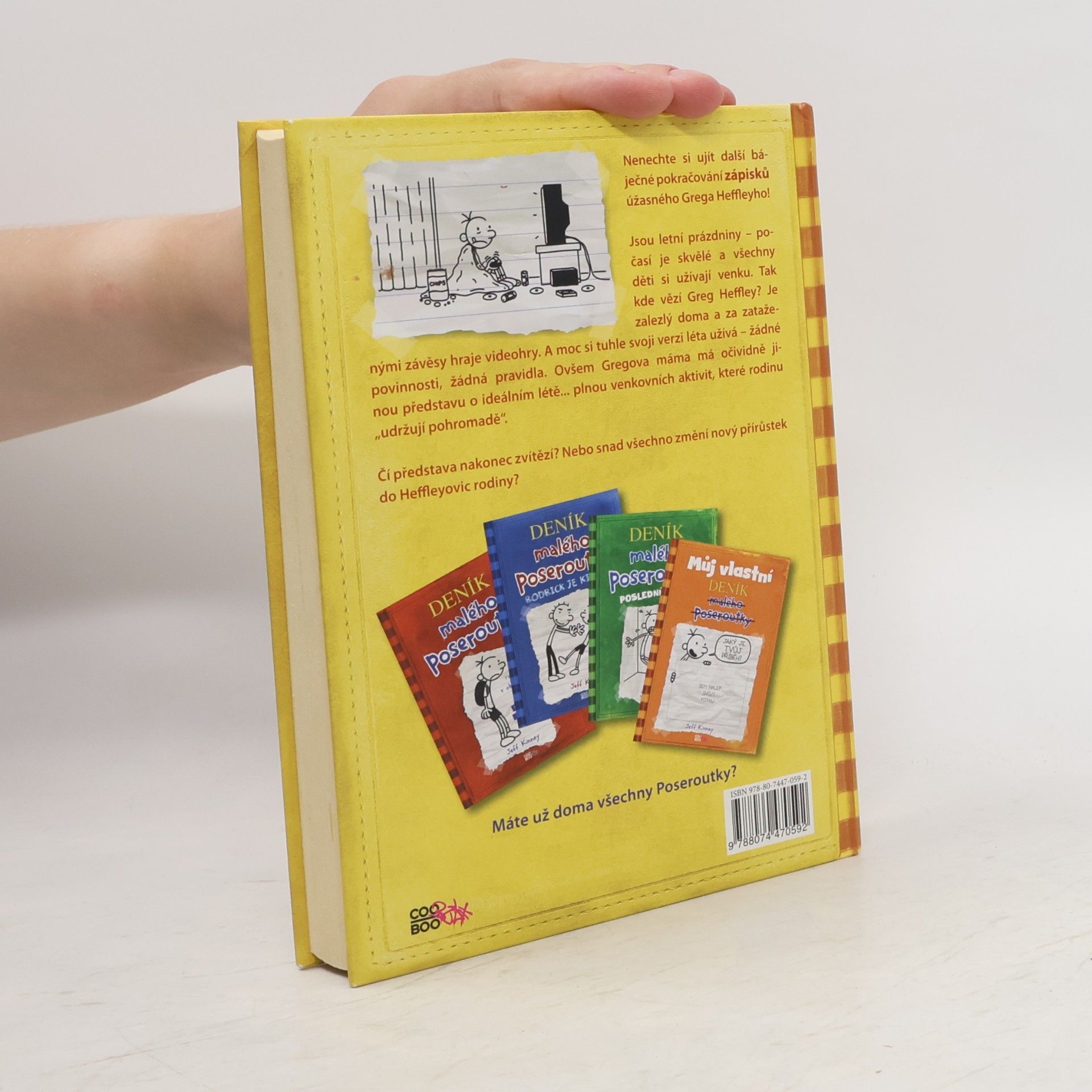 Jeff Kinney Deník malého poseroutky 4. Psí život