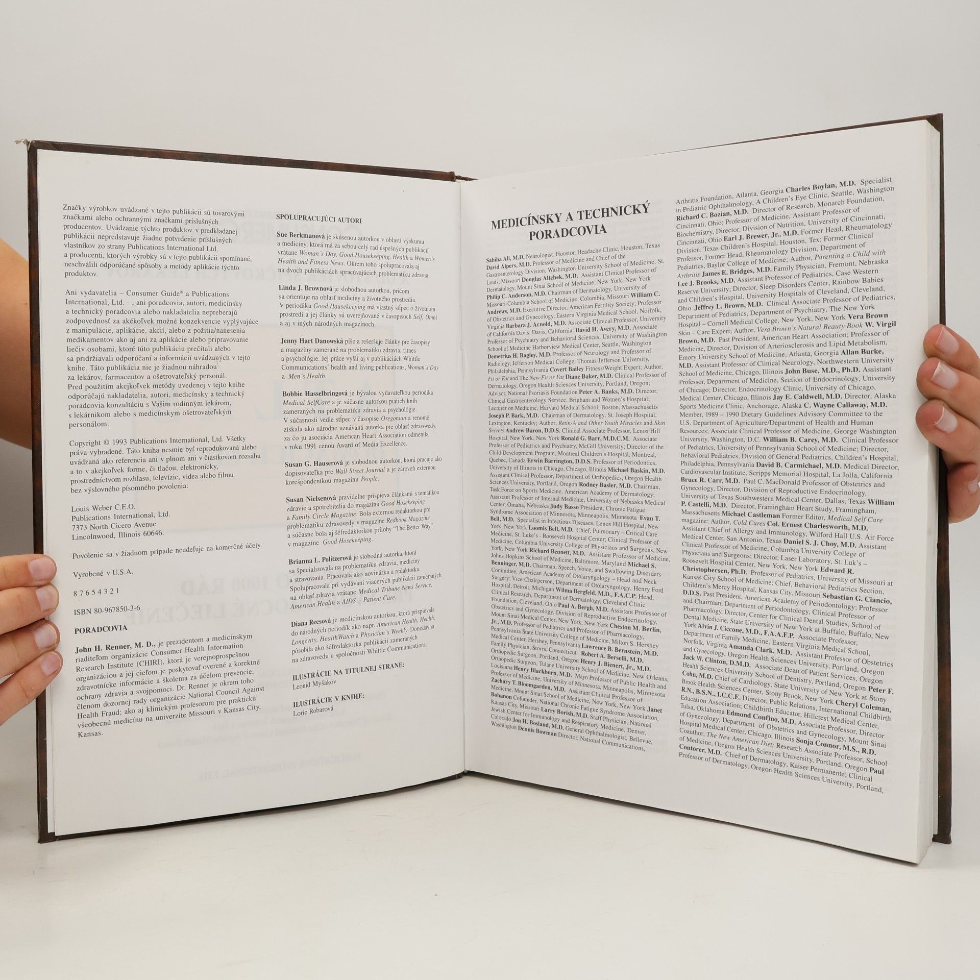 John H. Renner Atlas domácich liečiv