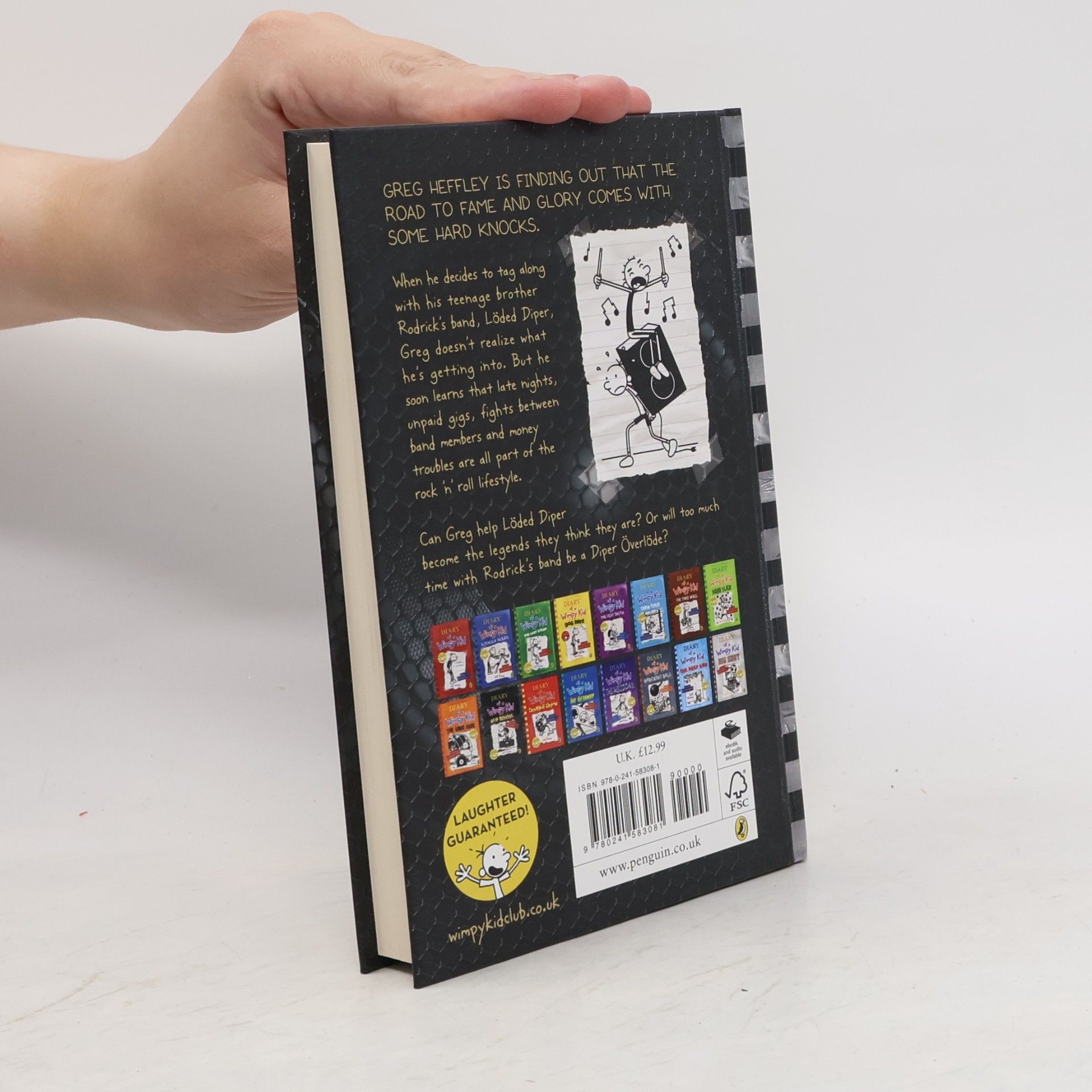 Jeff Kinney Diary of a wimpy kid. Diper Överlöde