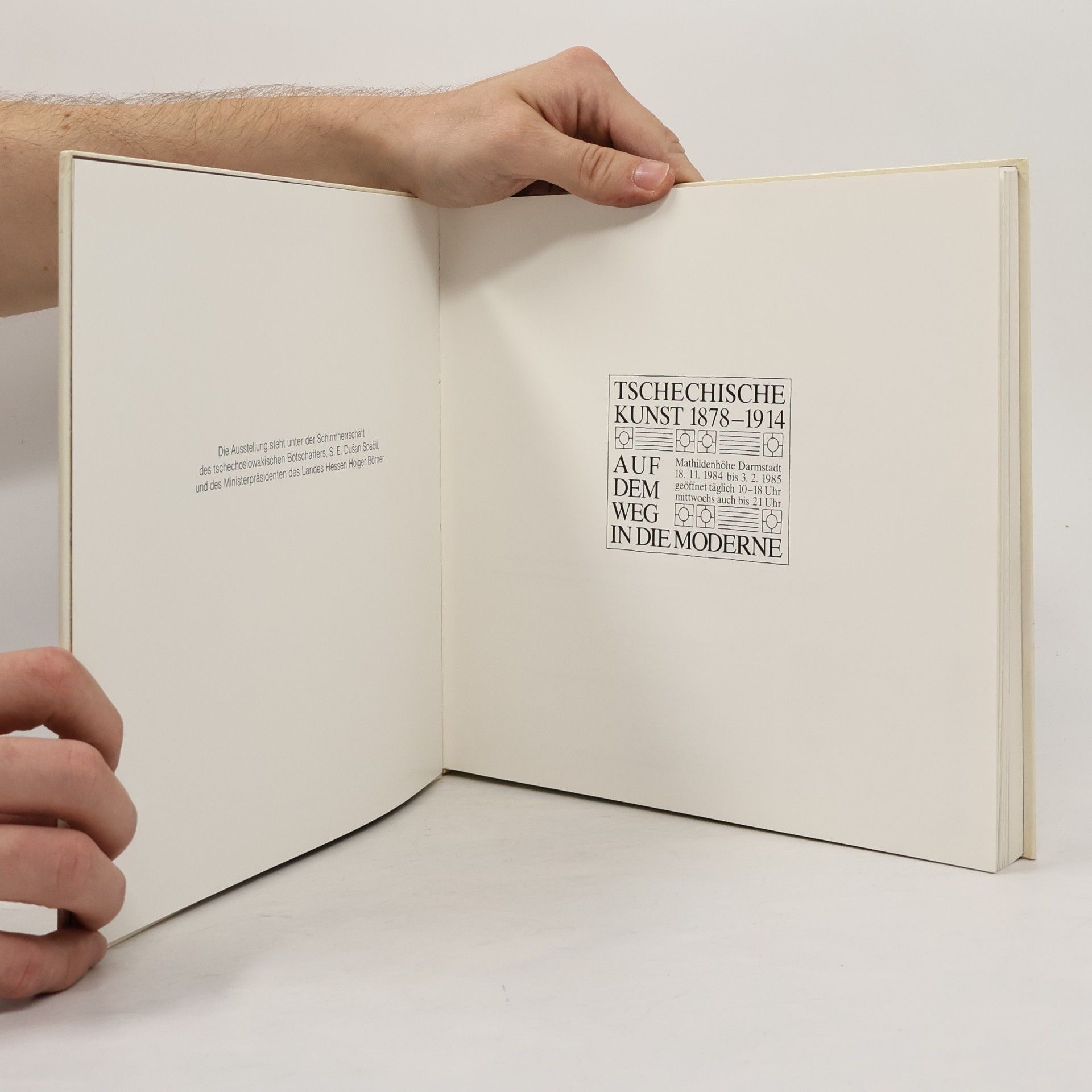 Collectif d'auteurs Tschechische Kunst 1878 - 1914. Mathildenhöhe Darmstadt