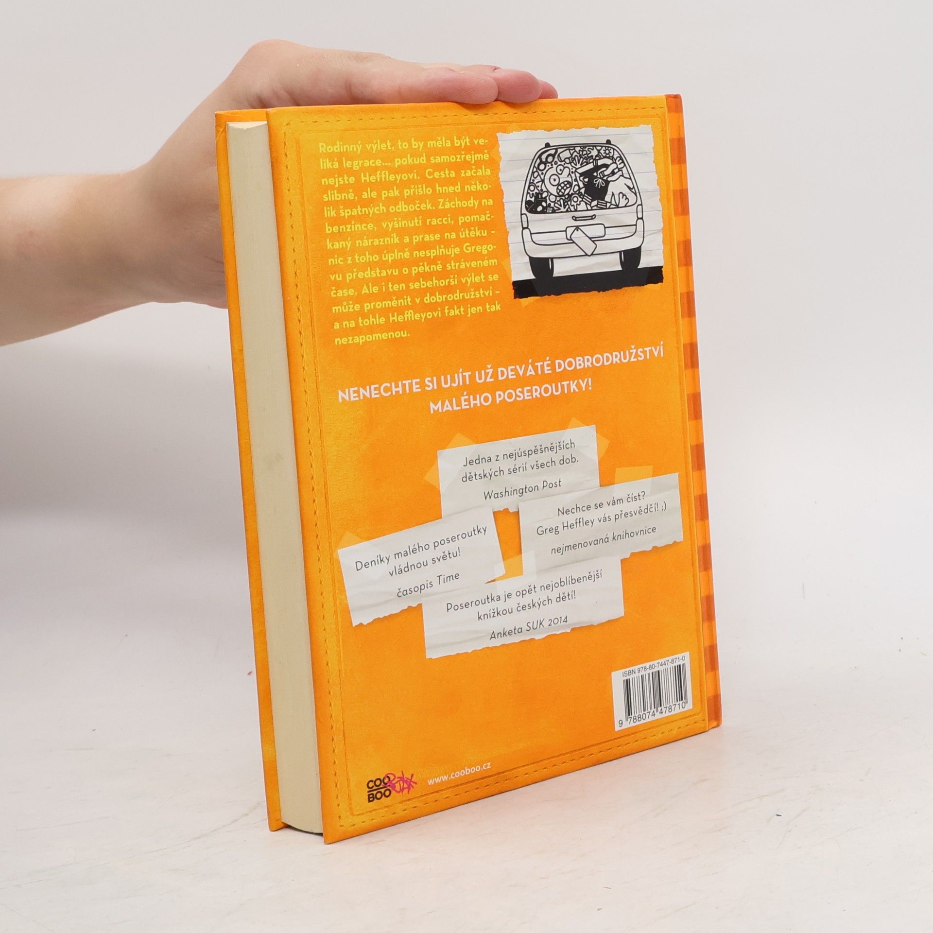 Jeff Kinney Deník malého poseroutky 9. Výlet za všechny peníze