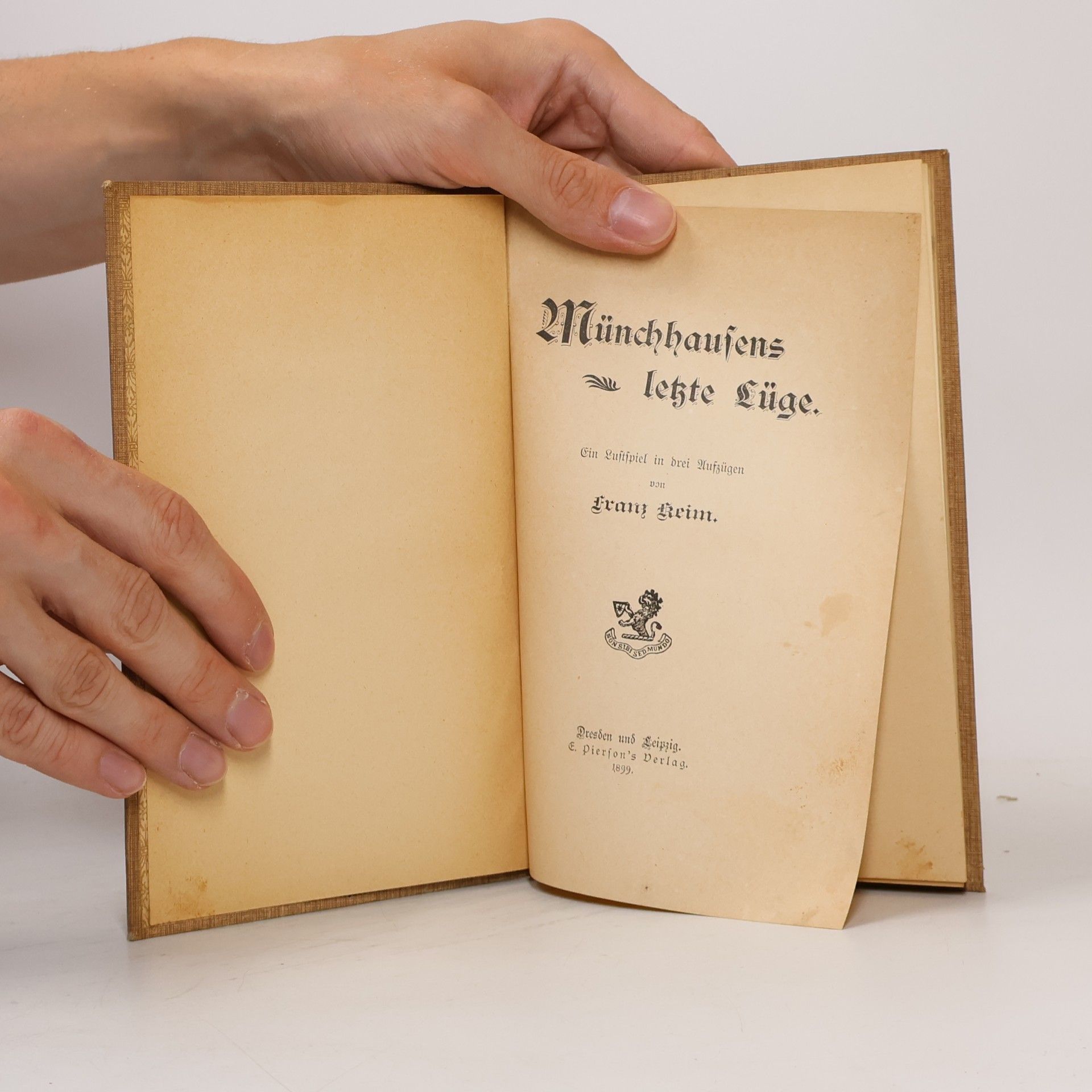 Franz Keim Münchhausens lehte Lüge