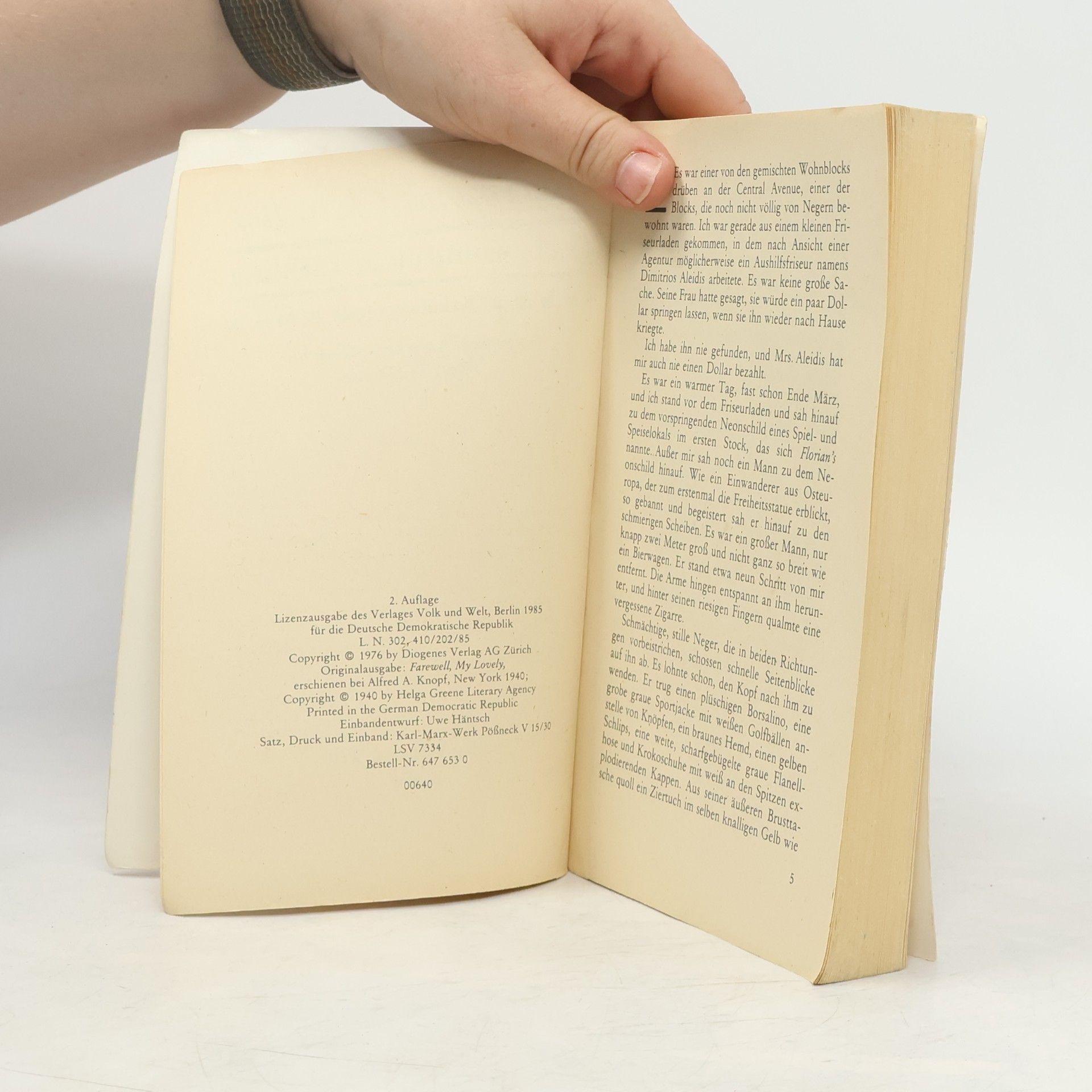 Raymond Chandler Leb wohl, mein Liebling